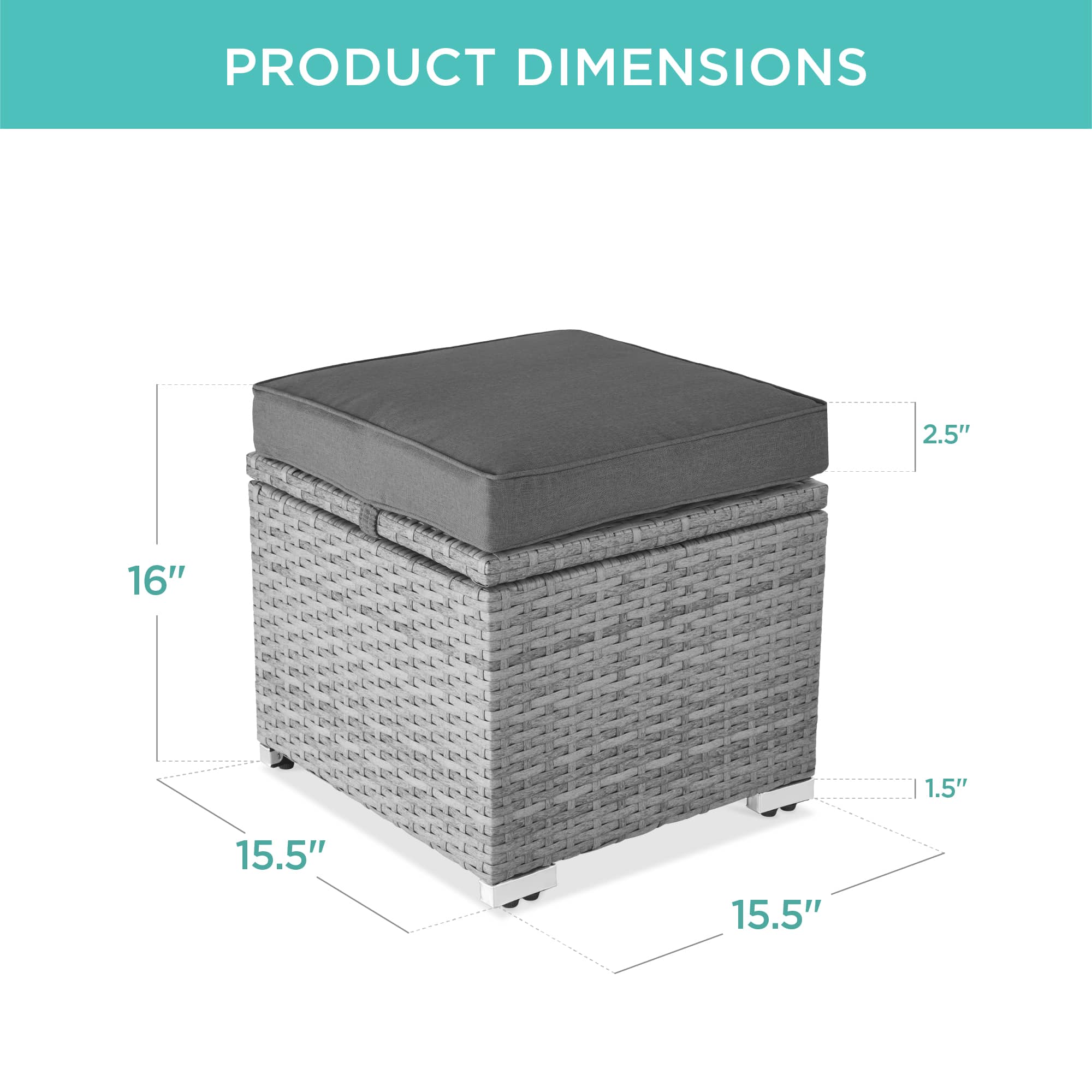 Best Choice Products SKY8833 Stools-Ottomans - View #6