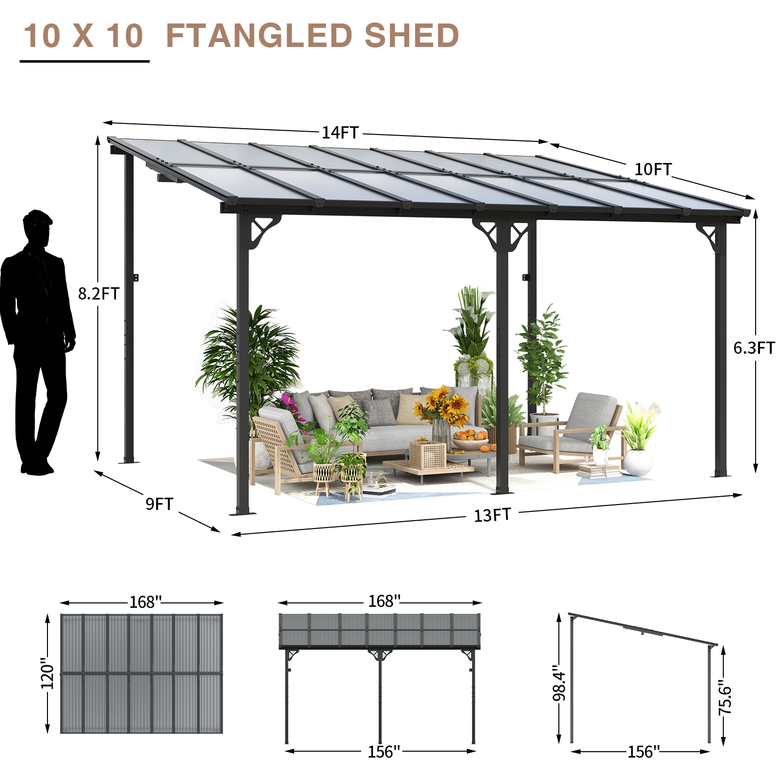 Bapipro BPPG30G35 Pergolas-2 - View #6