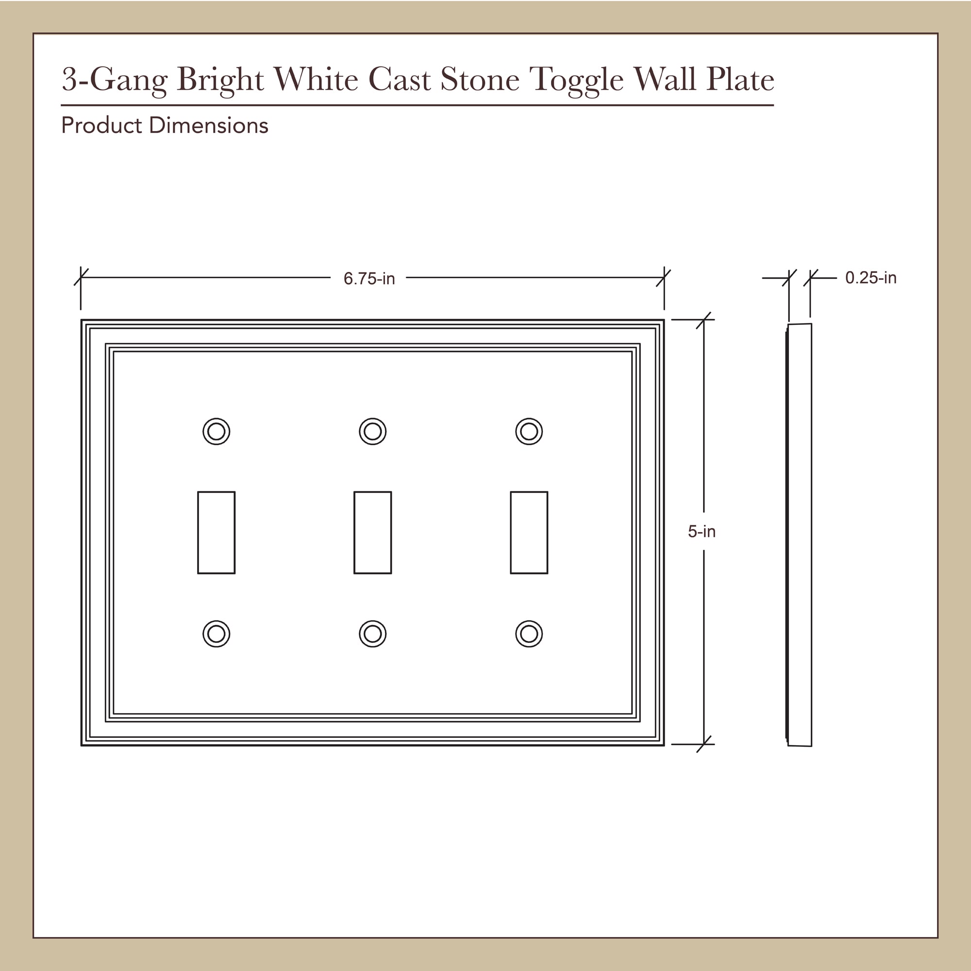 allen + roth SWP1106-18L Electrical-Wall-Plates - View #5
