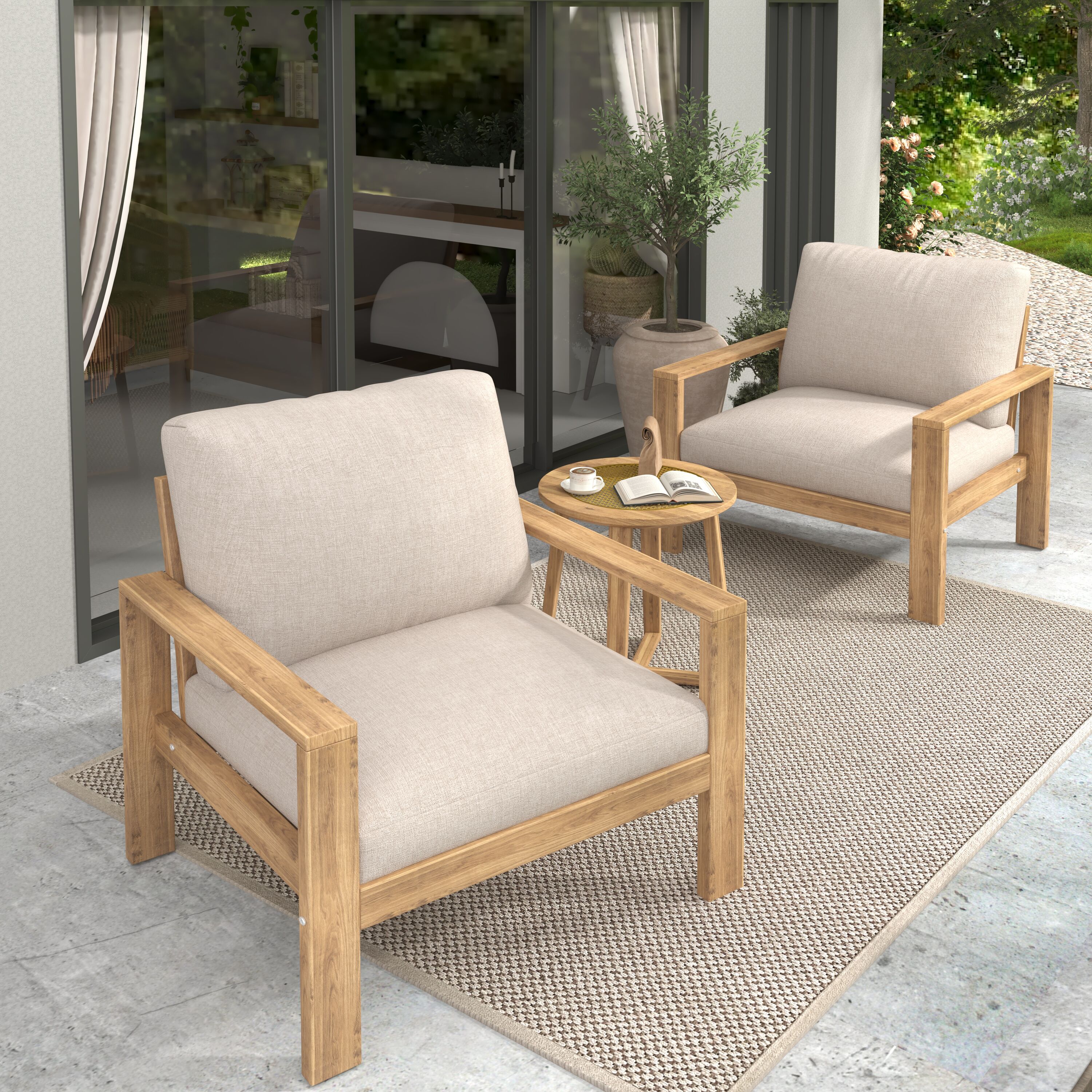 Christopher Knight Home 328149 Patio-Chairs - View #2