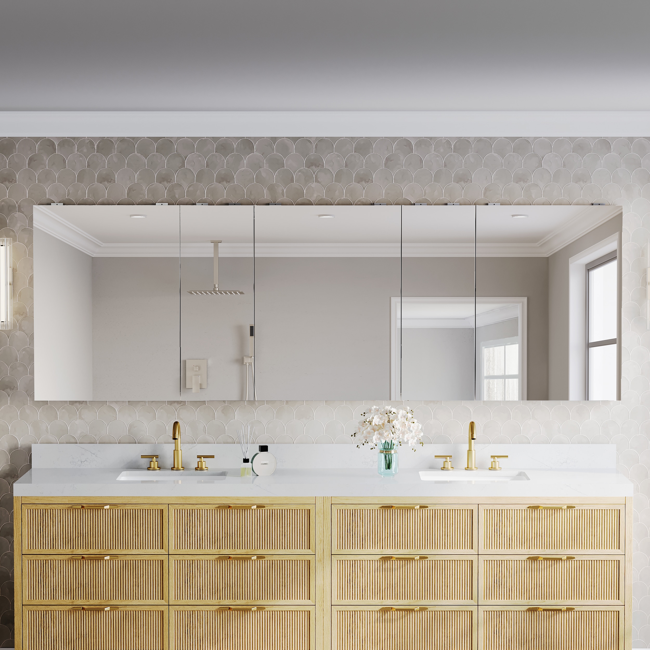 WELLFOR JRA24R12R24L12L24L32 Bathroom-Medicine-Cabinets - View #12
