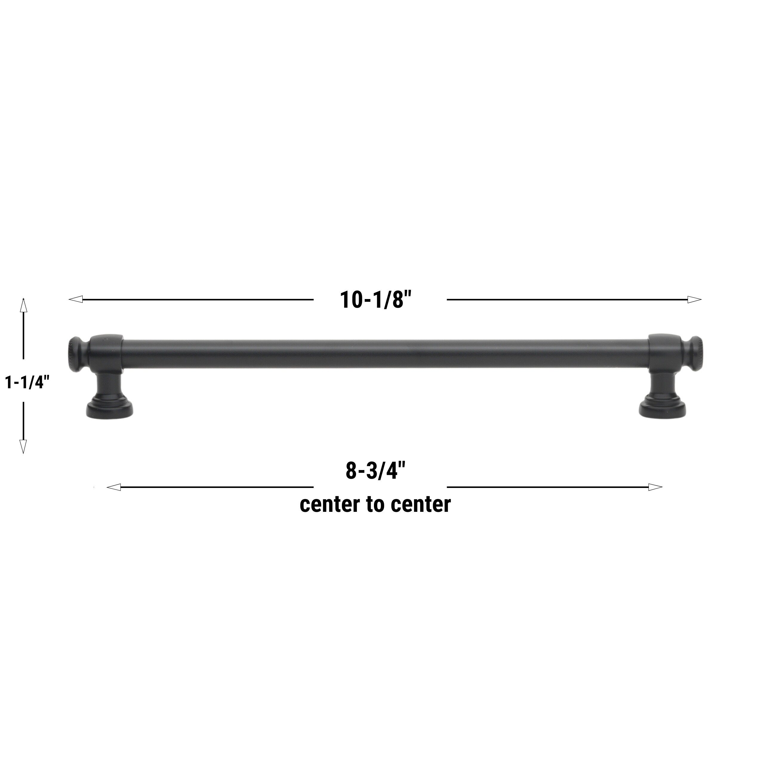GlideRite Hardware 4361-224-MB-10 Cabinet-Pulls - View #4