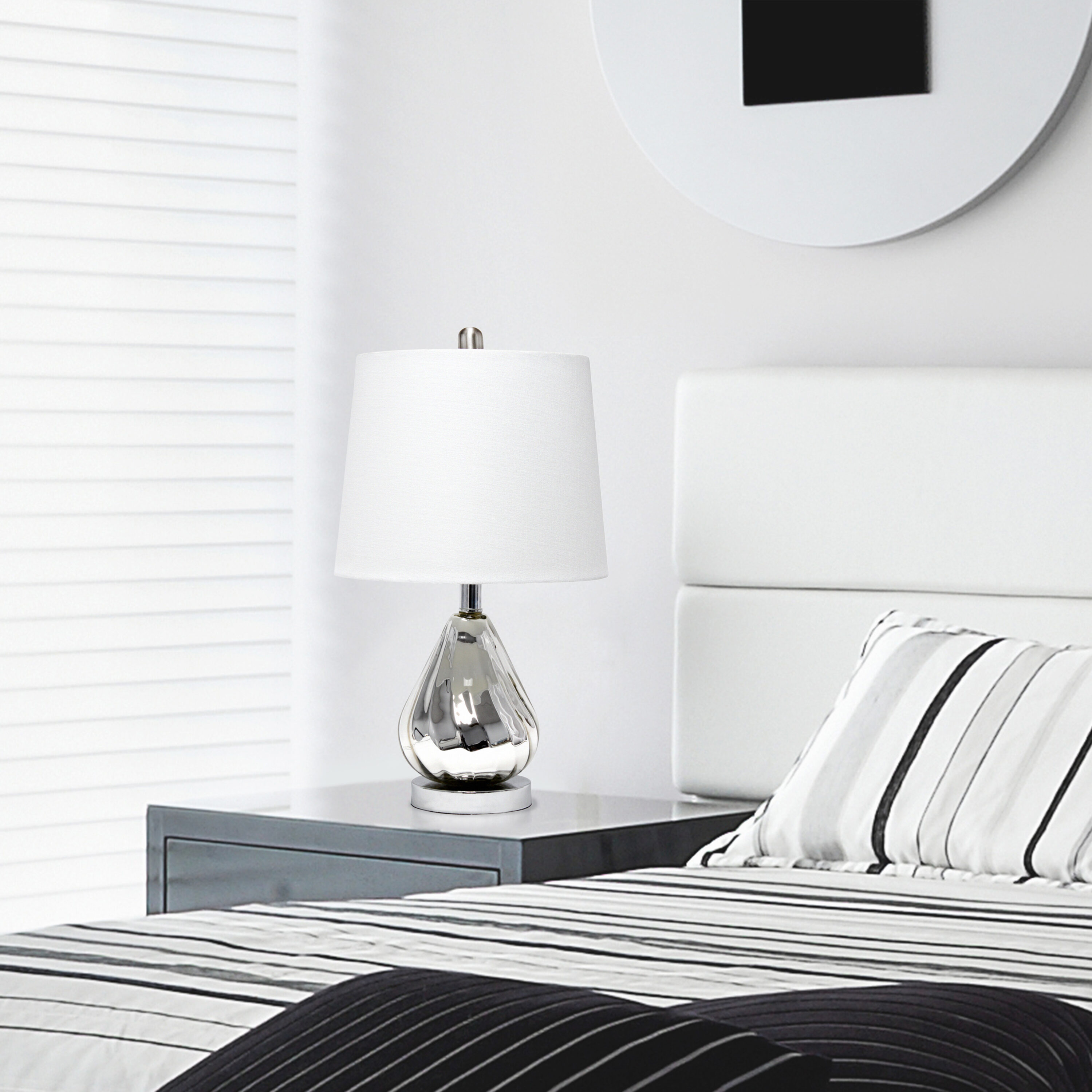 Lalia Home LHT-1006-WH Table-Lamps - View #5