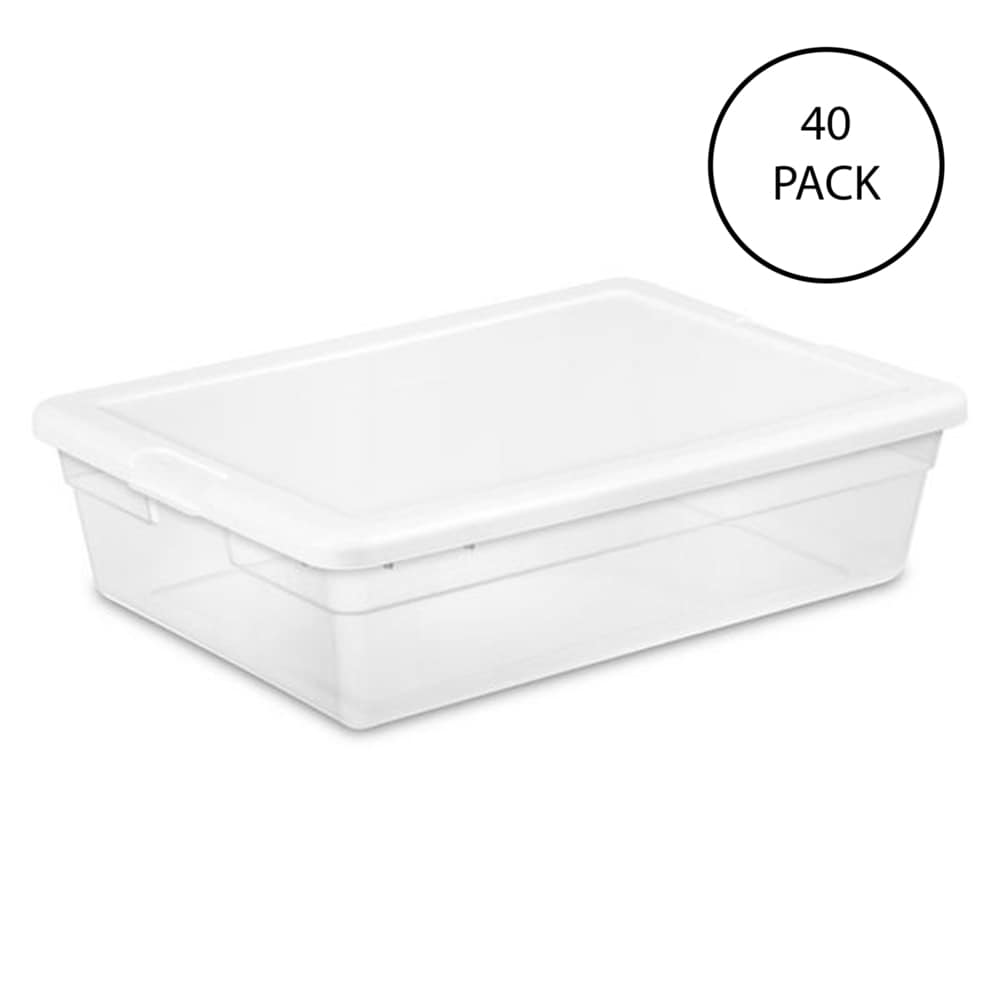 Sterilite 109581 Plastic-Storage-Totes - View #2