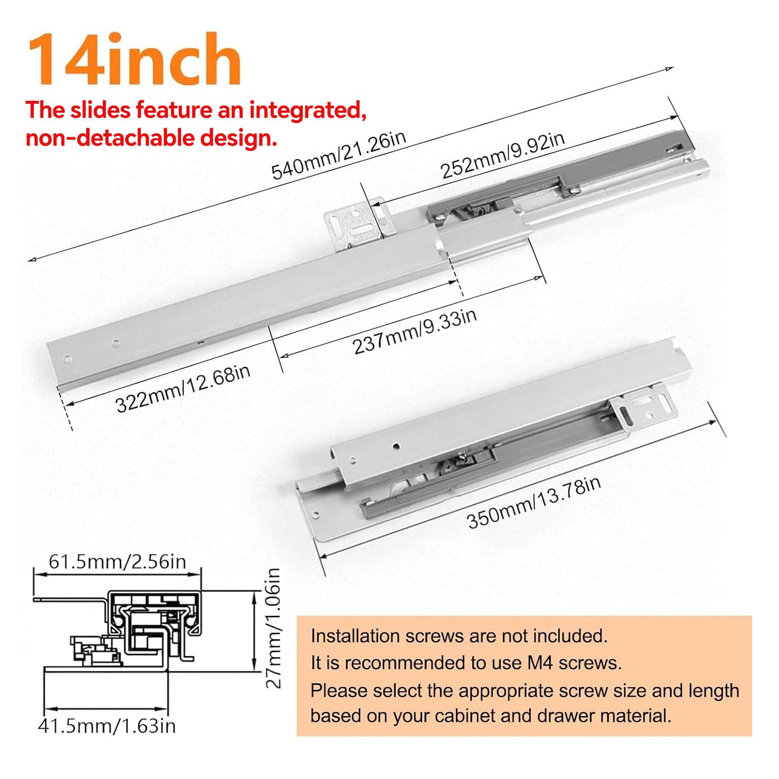 KIWDZFU LKI0731B015 Drawer-Slides - View #2