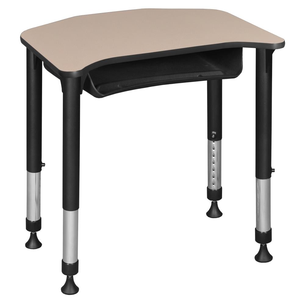 Regency FSDBX2624BE 24-in White Modern/Contemporary Student Desk
