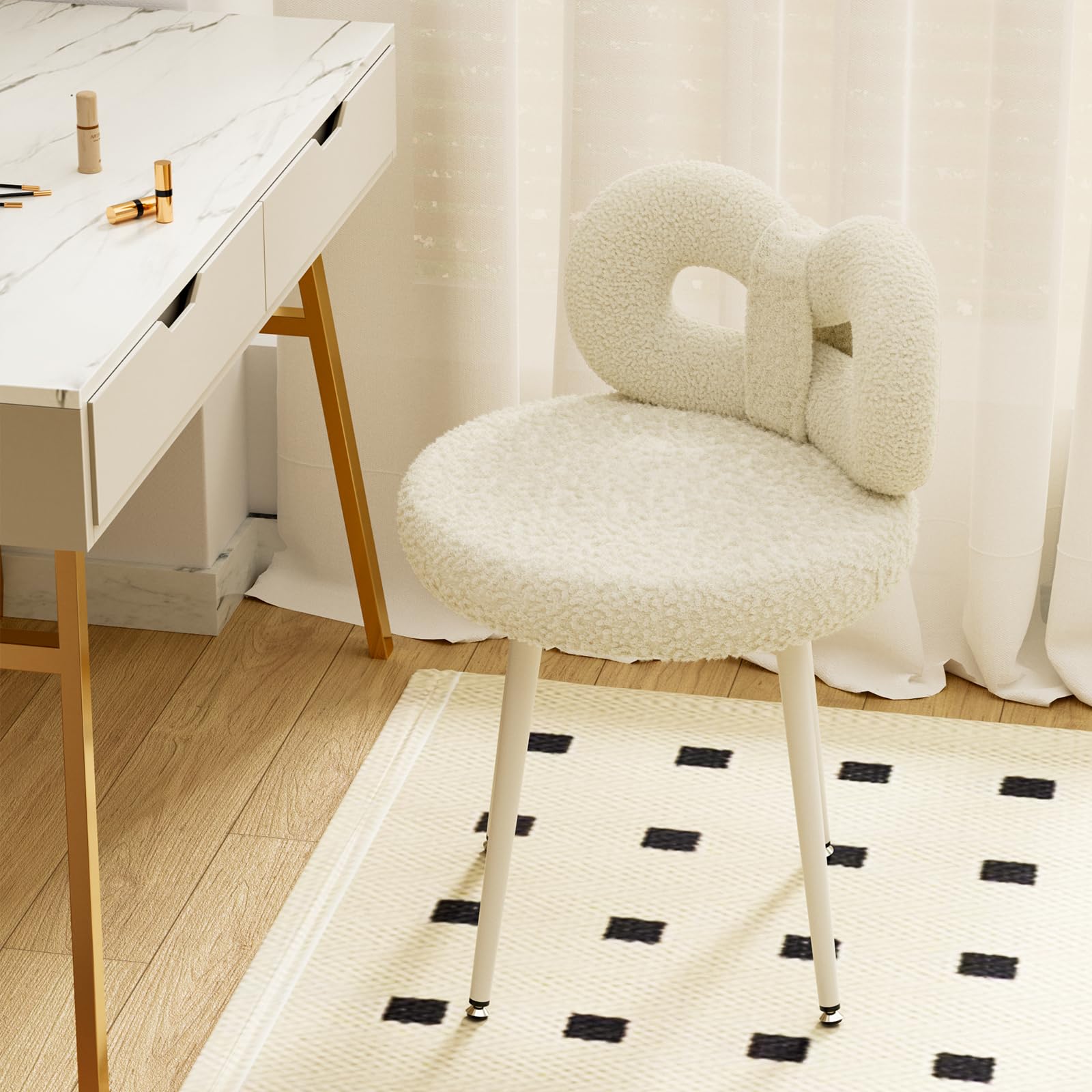 FurniFusion L-SZYSW Vanity-Stools - View #7