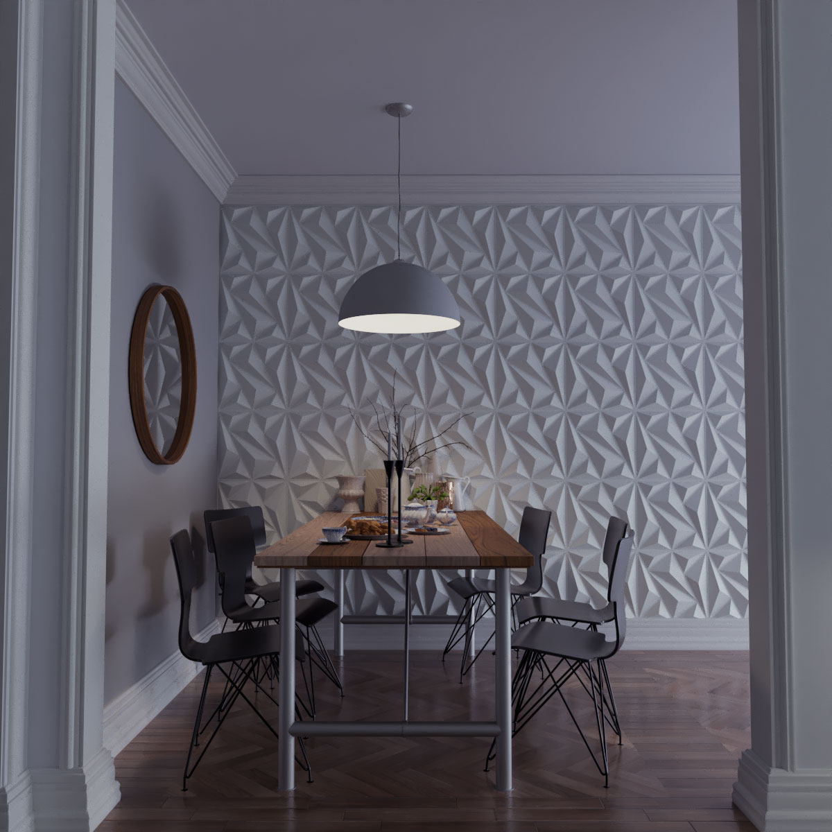 Ekena Millwork WP20X20MQWH-CASE-10 Wall-Panels - View #11