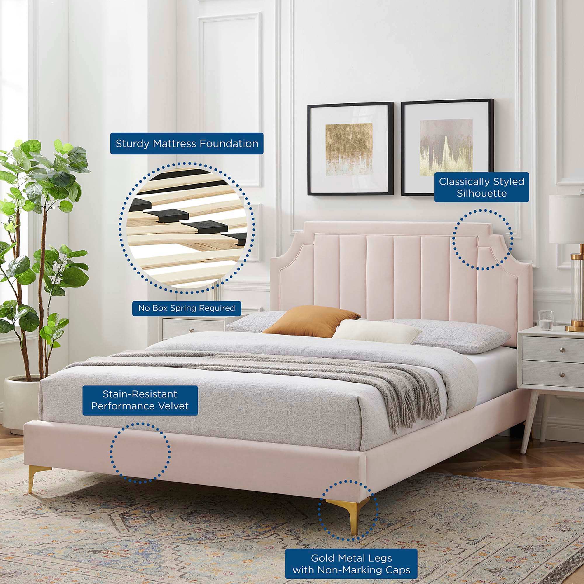 Modway MOD-6906-PNK beds - View #6