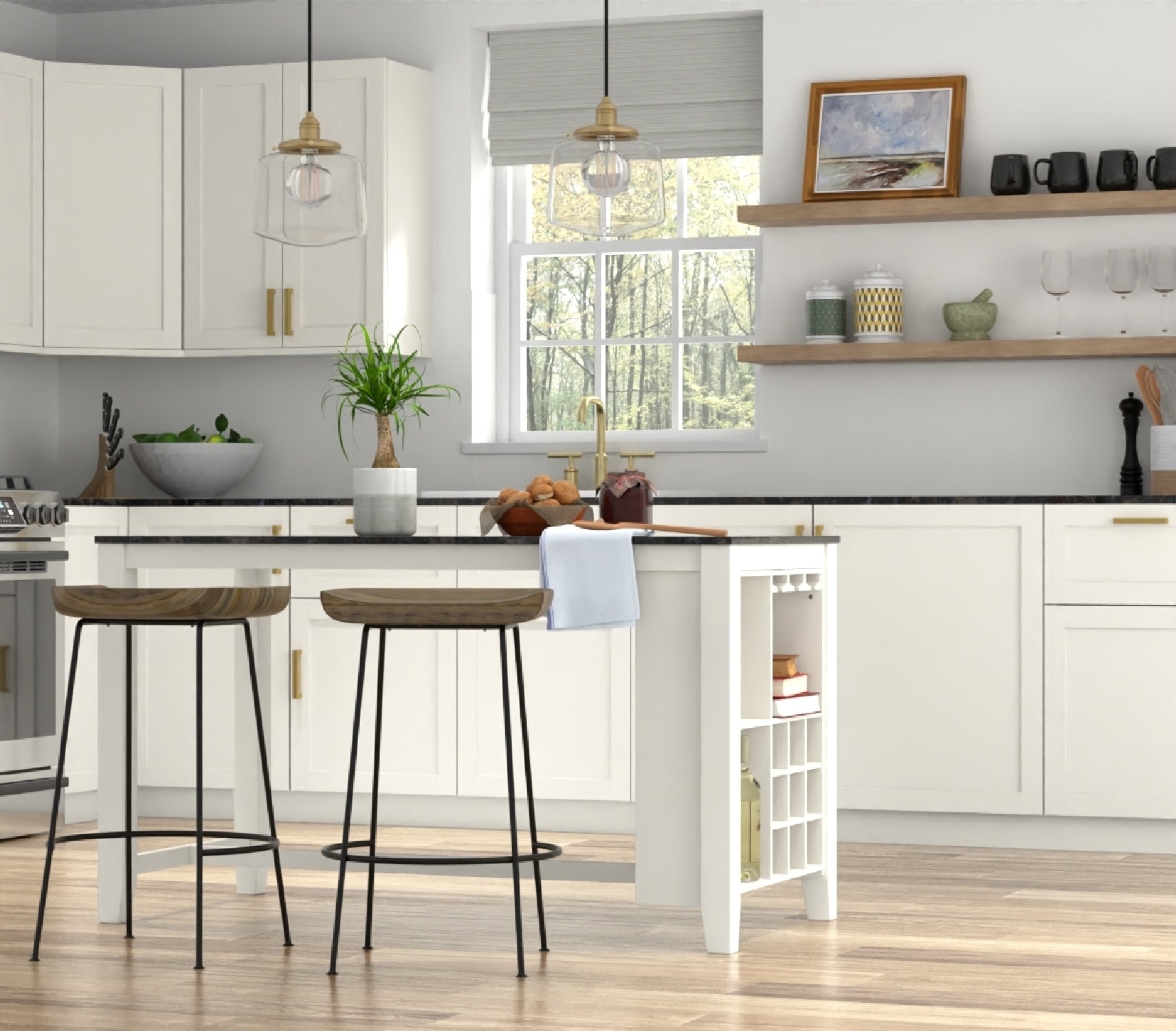 Carolina Cottage CF2430NMNGTBK stools - View #6