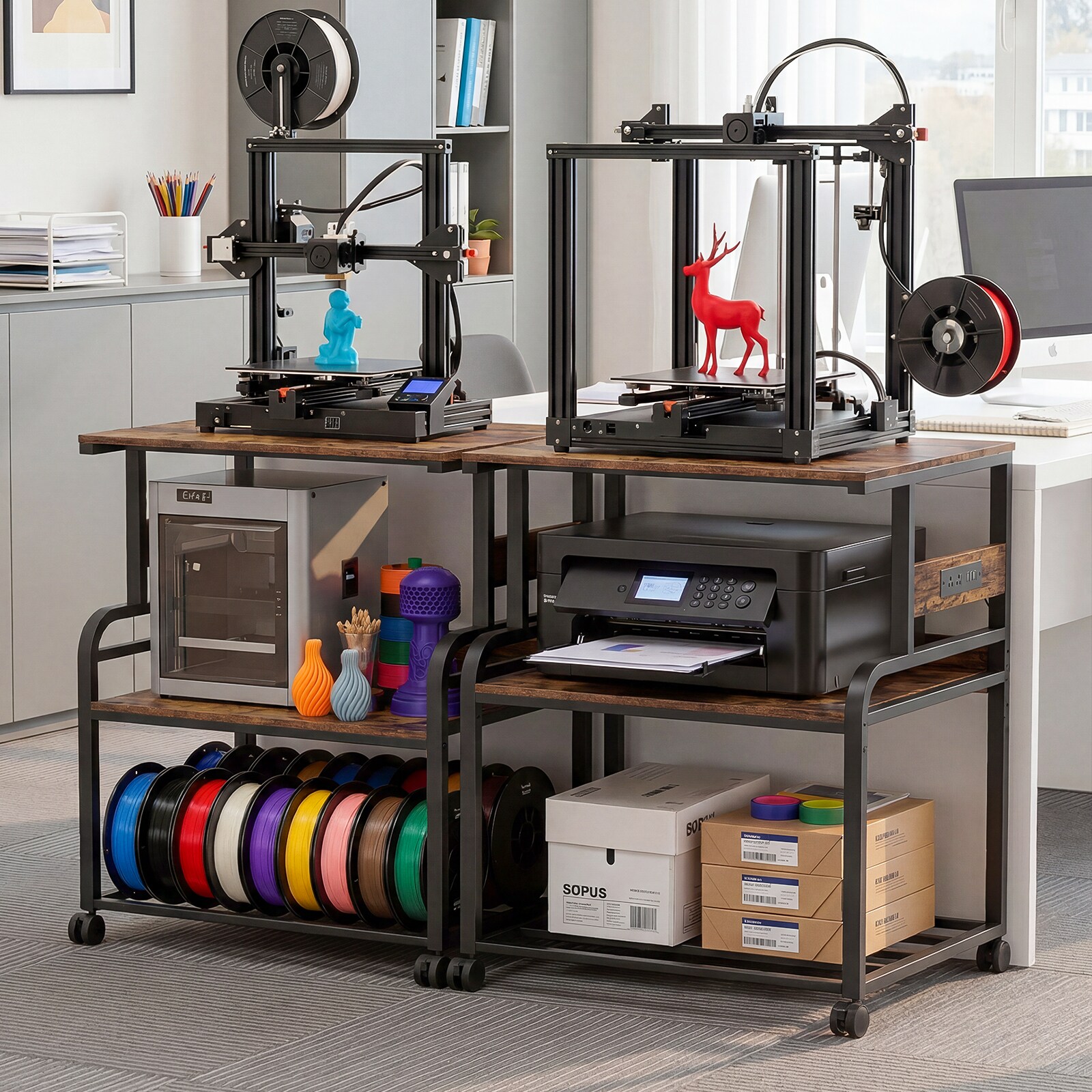 Aheaplus X3DJ-R Office-Carts - View #7