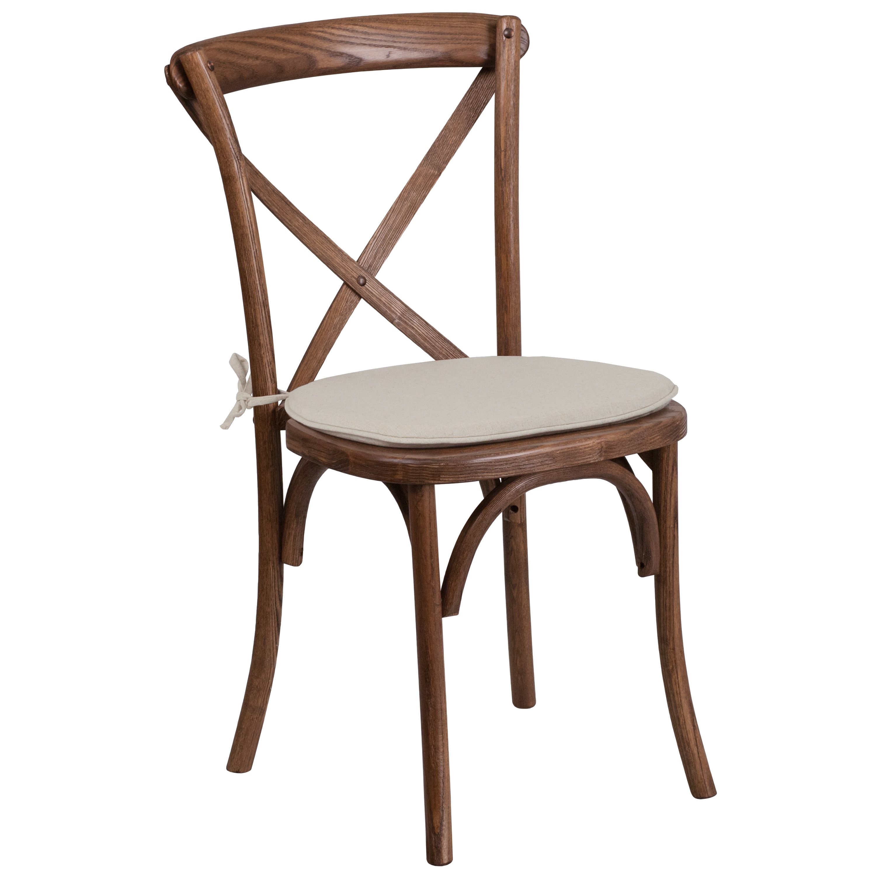 Flash Furniture 889142217572 Modern Pecan Accent Chair