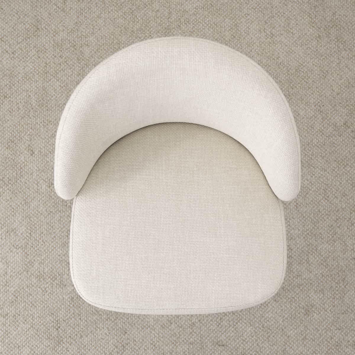 Maison Boucle MINO-COUNTER-WHITE-3 stools - View #7
