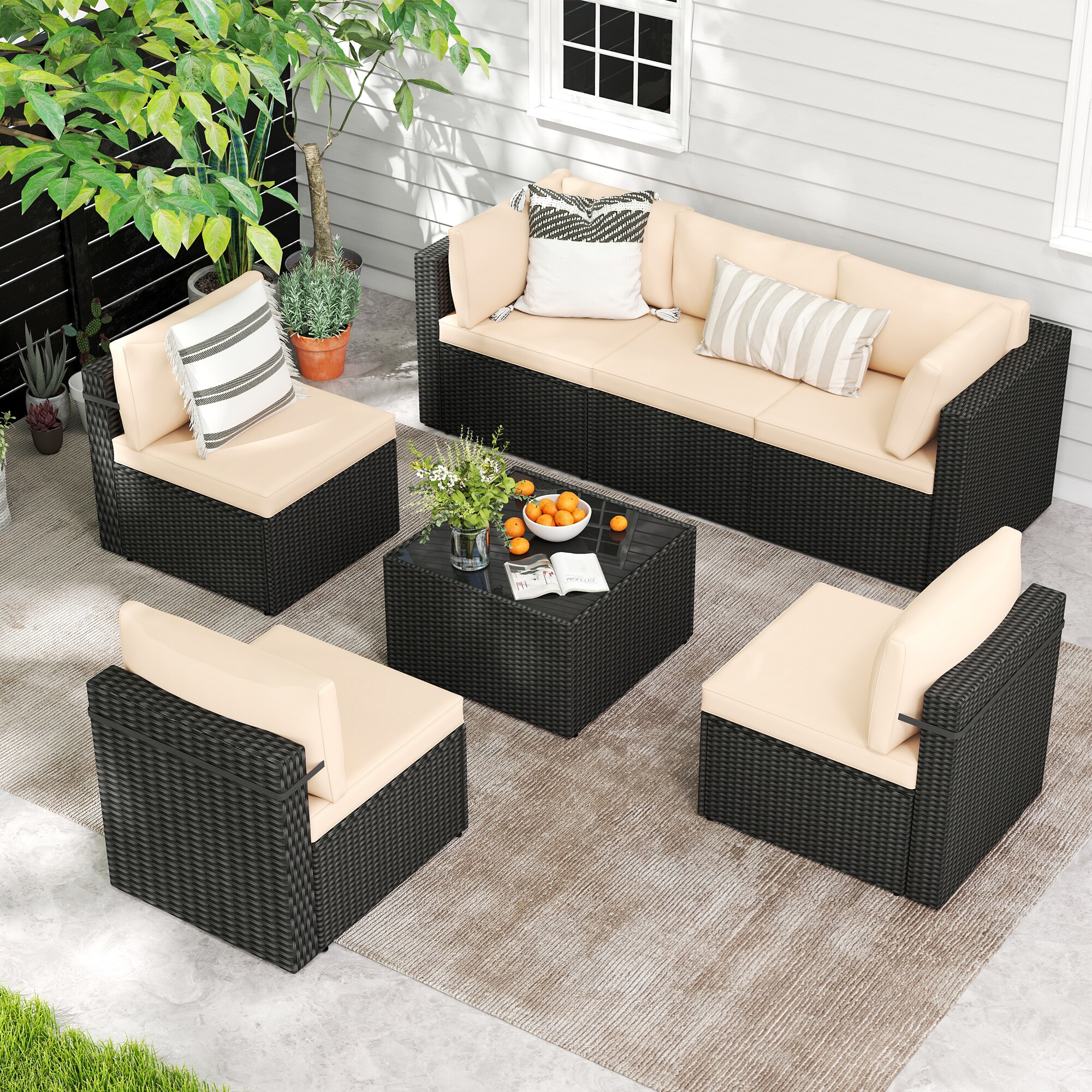 PamaPic TB-7JT-B-WL1 Patio-Sofas-Daybeds - View #4