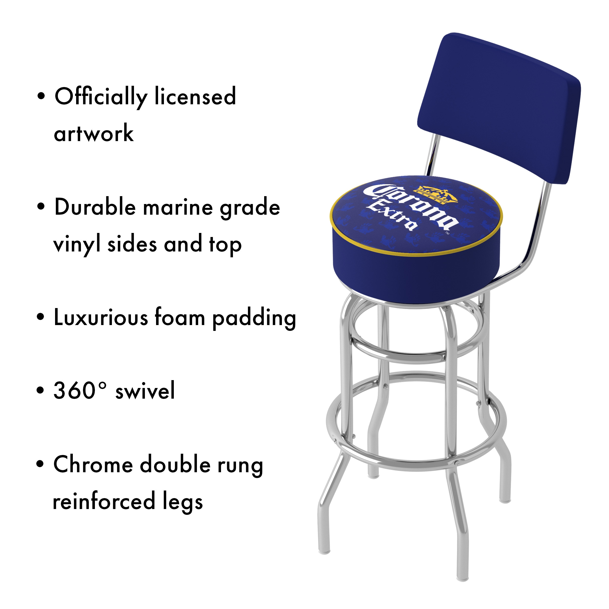Trademark Gameroom CRN1100-GFN stools - View #3