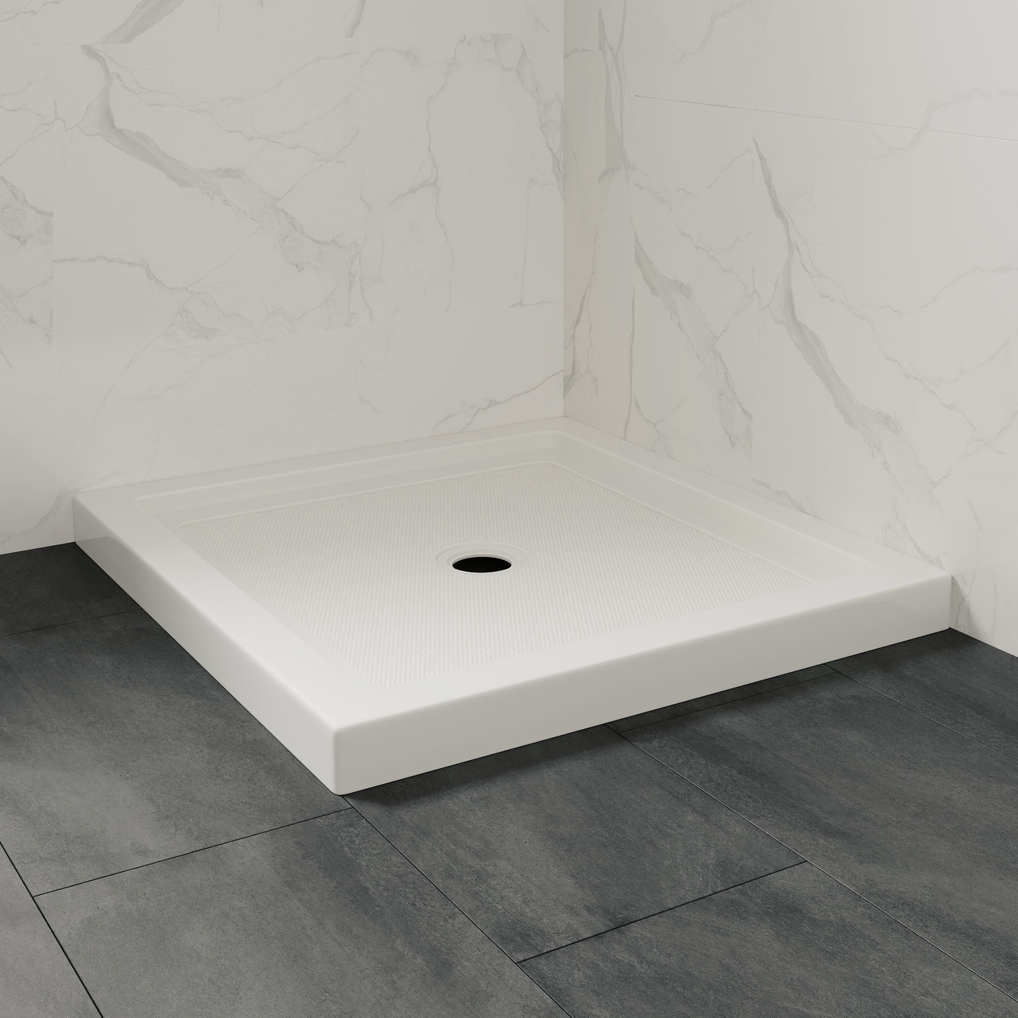 OVE Decors 15SBR-BALI32-WHT Shower-Floors - View #4