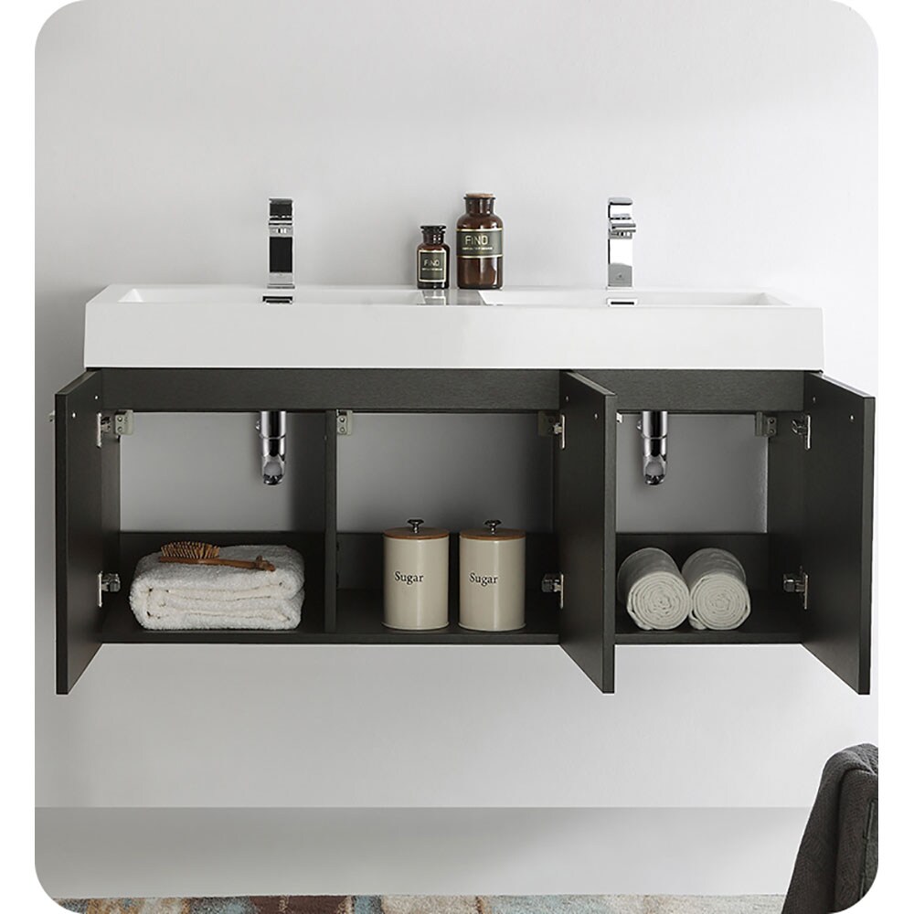 Fresca FCB8092BW-D-I Bath-Vanity-Combo - View #6