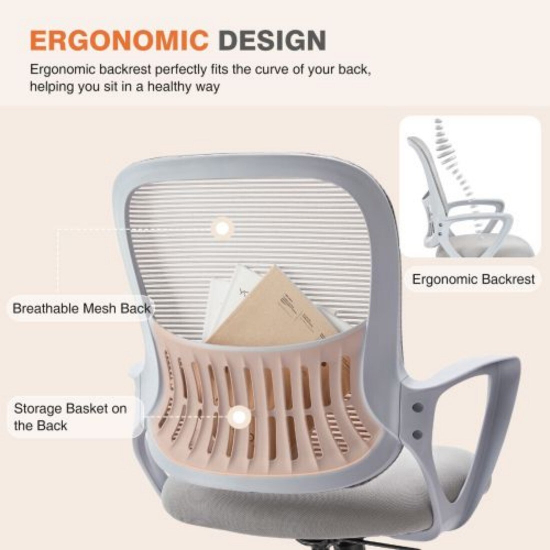 Flynama L-134205 Office-Chairs - View #5