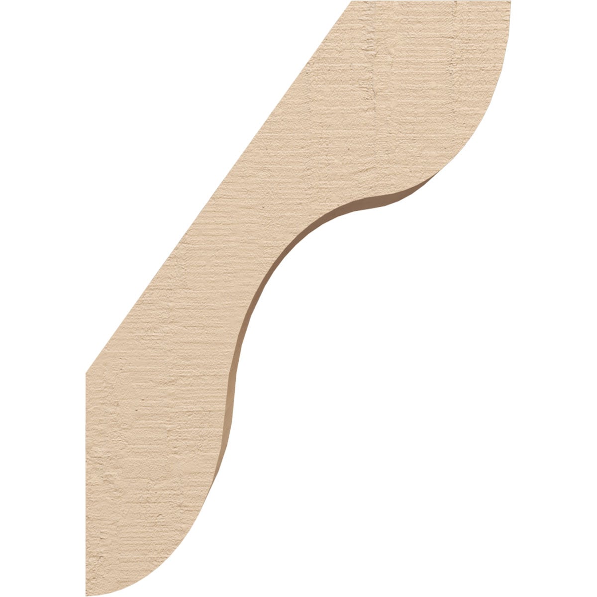 Ekena Millwork BRCUR05X10X14CARRCPR braces - View #4