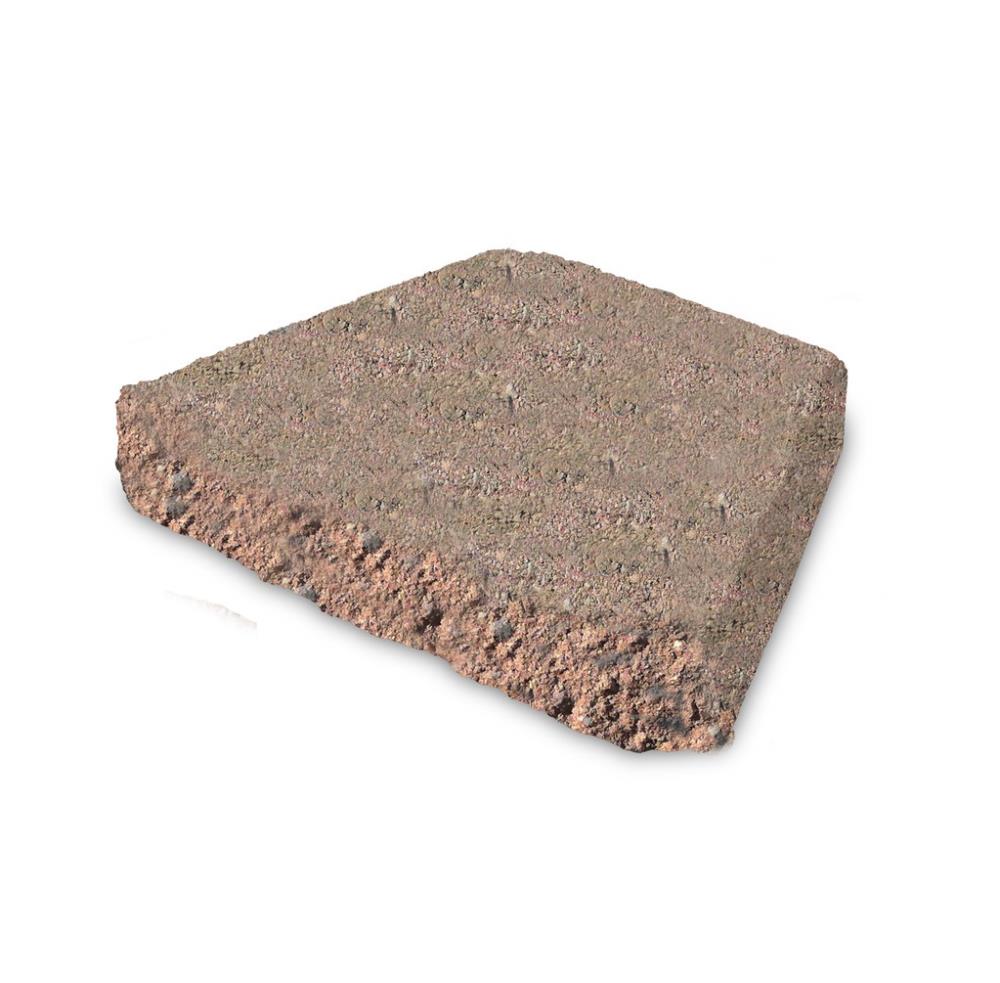 Lowe's 3-in H x 15.5-in L x 11.2-in D Tan Concrete Retaining Wall Cap in Brown | LR110.C.T