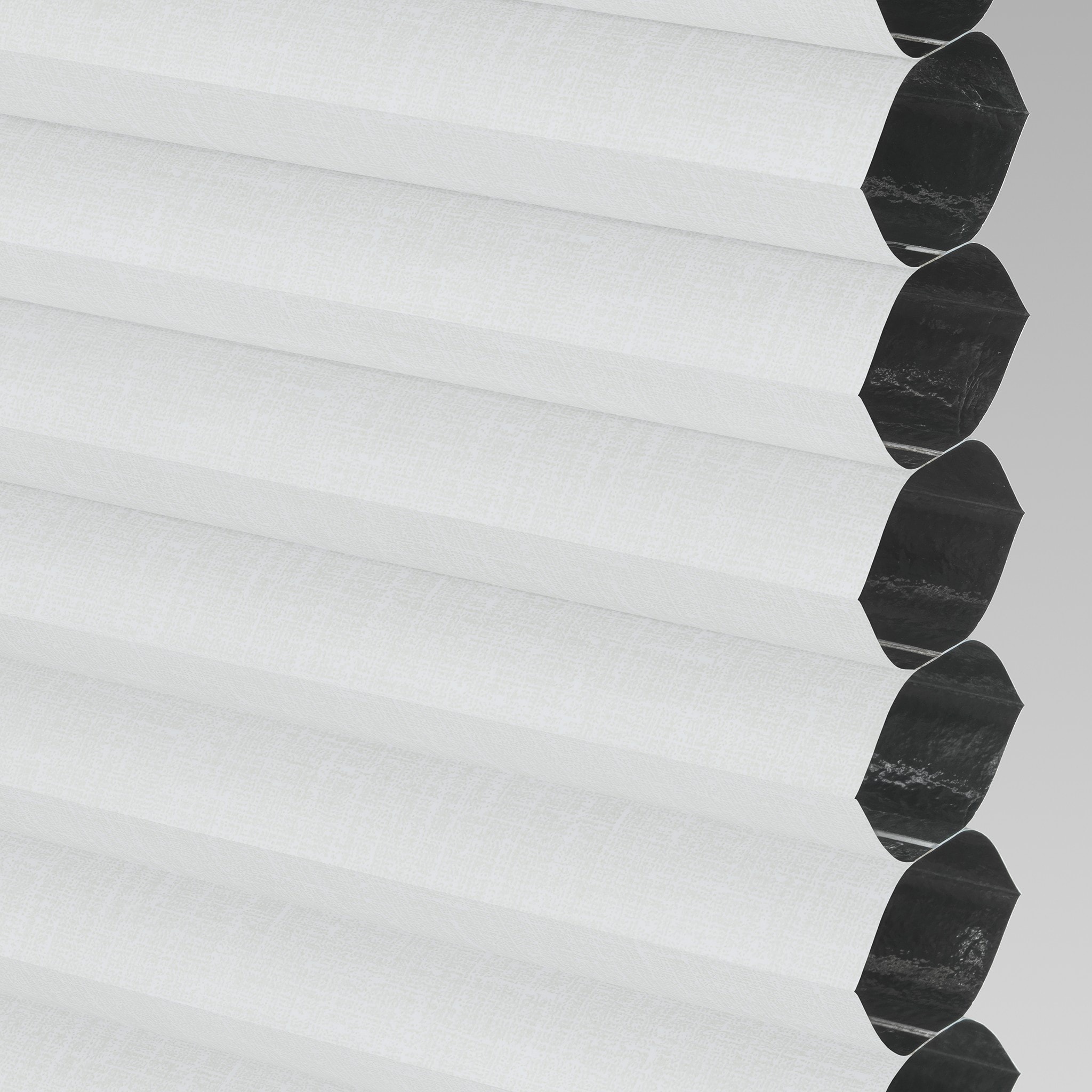 LEVOLOR 511572 Crosshatch High Cotton Blackout Polyester 1 1/4-in Single Cellular shade swatch