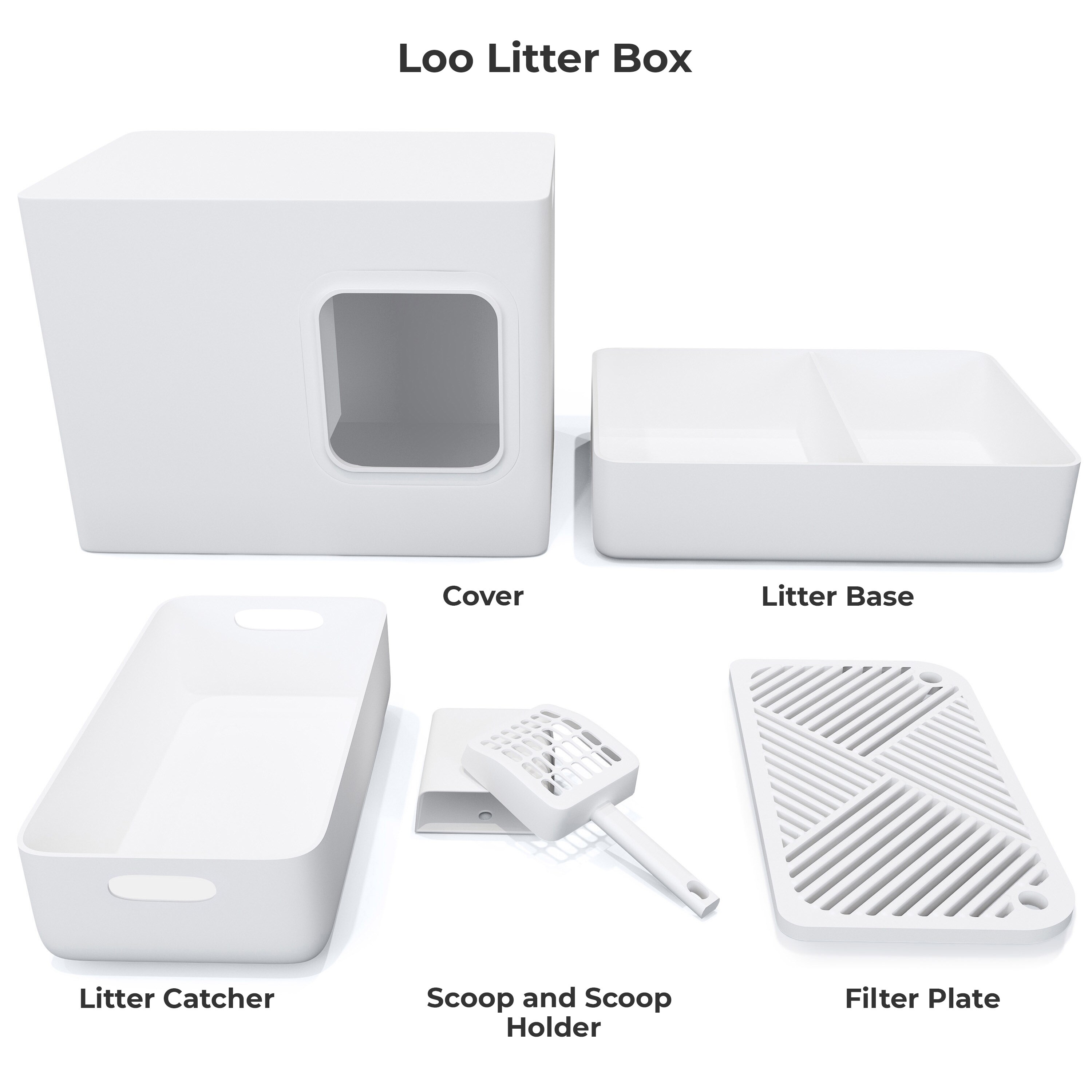 Way Basics MS-LITTER-WE Cat-Litter-Box - View #8