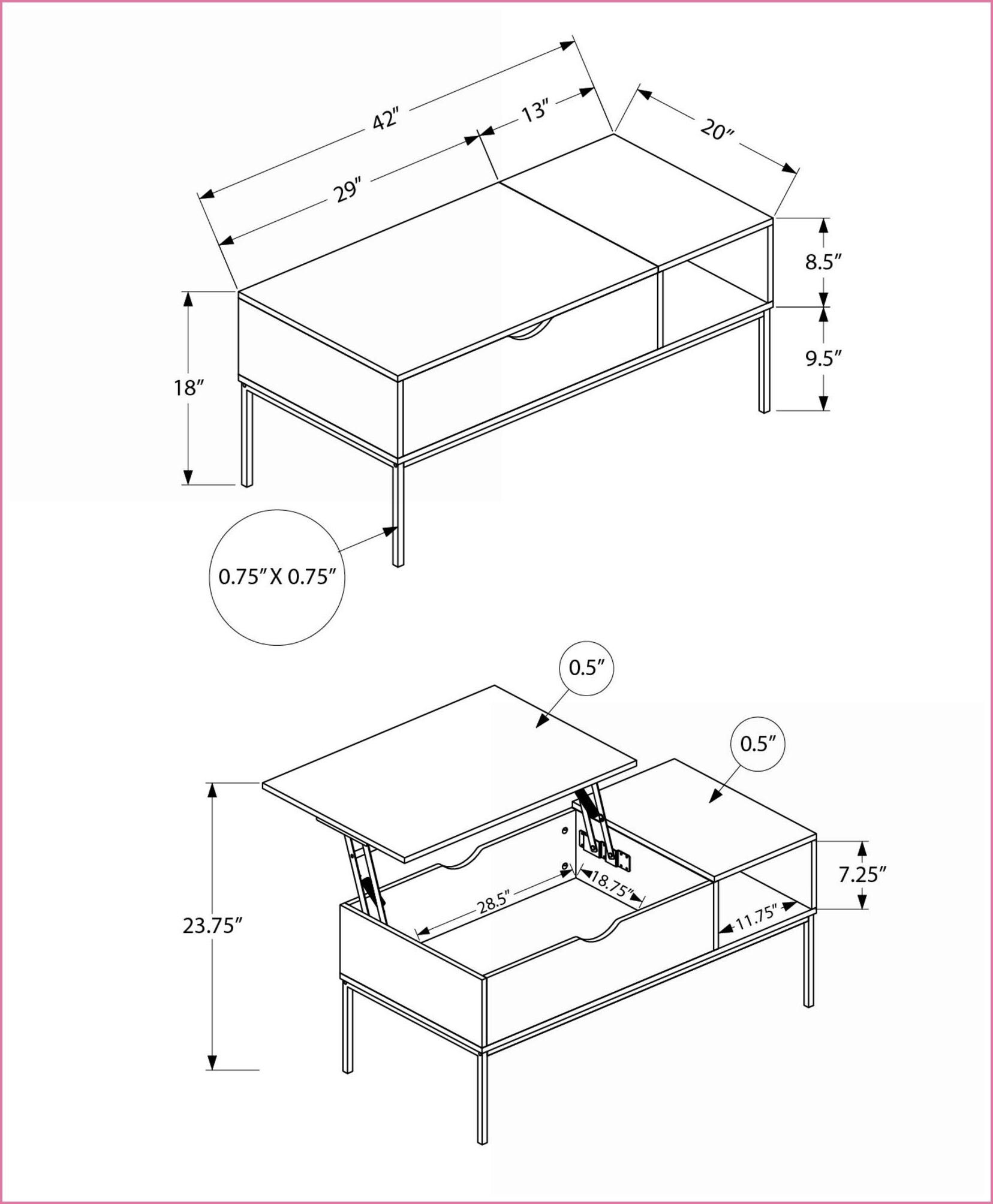 Watnature DF31Z4BNPYCJ Coffee-Tables - View #2