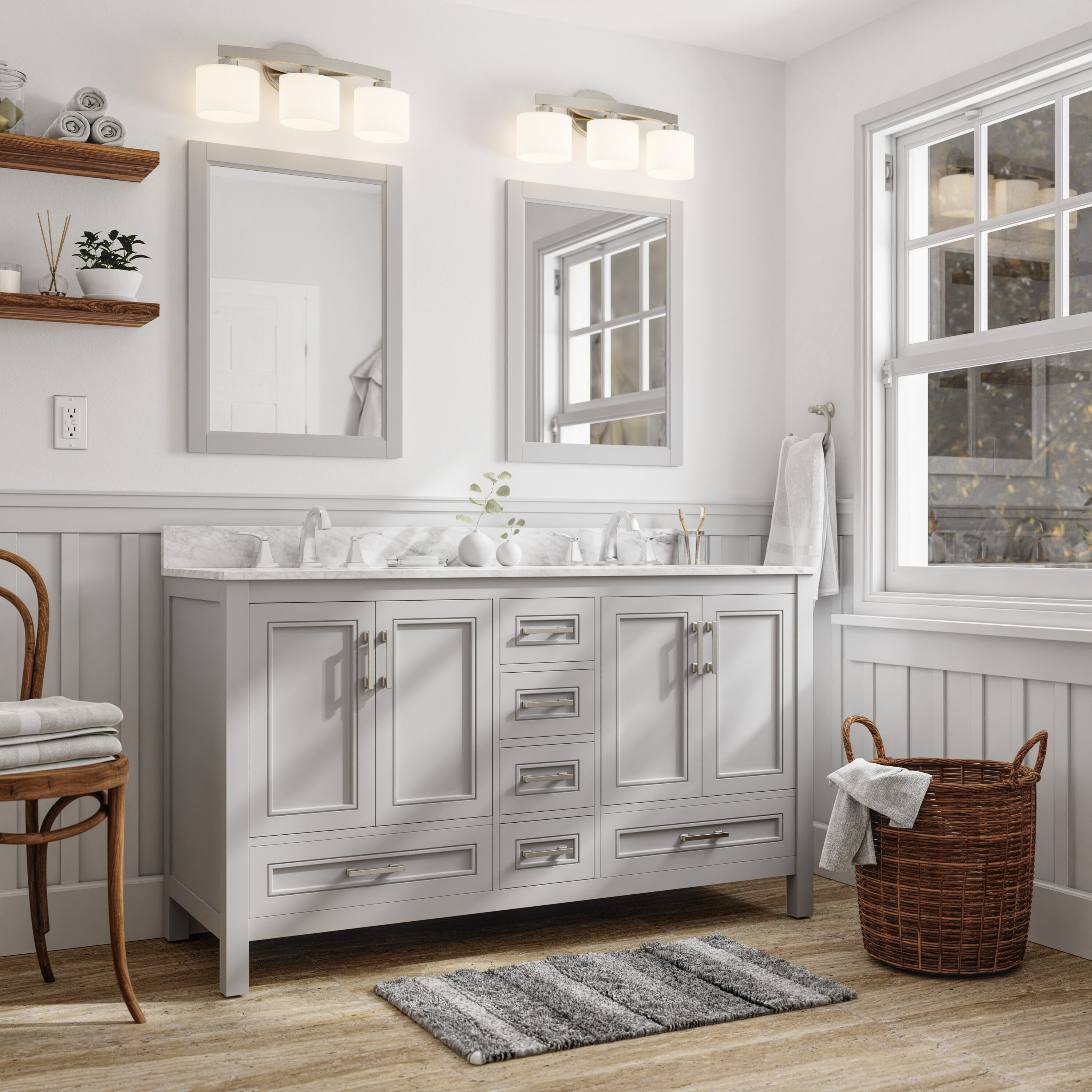 allen + roth 1541VA-60-242-925 Bath-Vanity-Combo - View #7