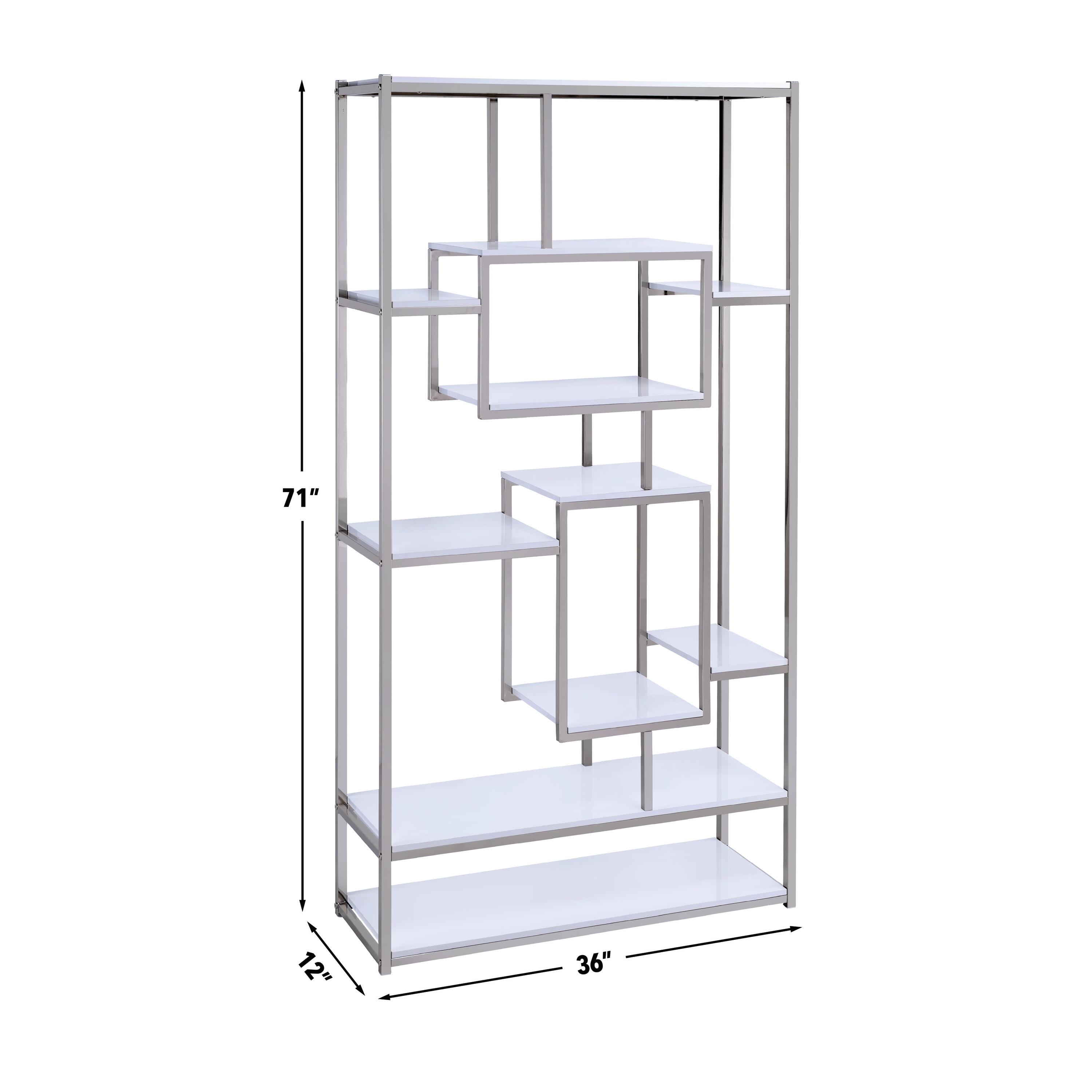 Steve Silver AZ250BW bookcases - View #8