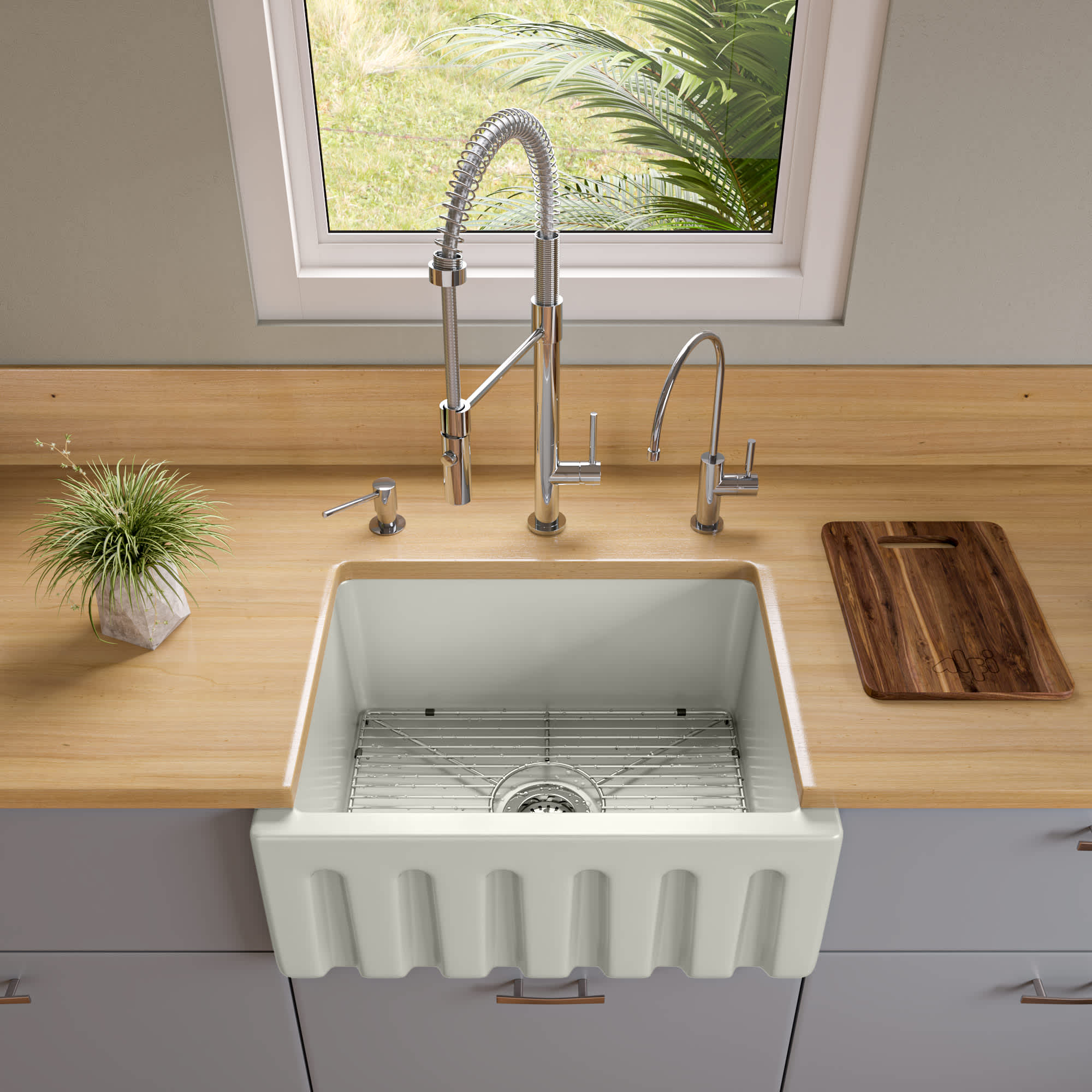ALFI AB2418HS-B Kitchen-Sinks - View #3