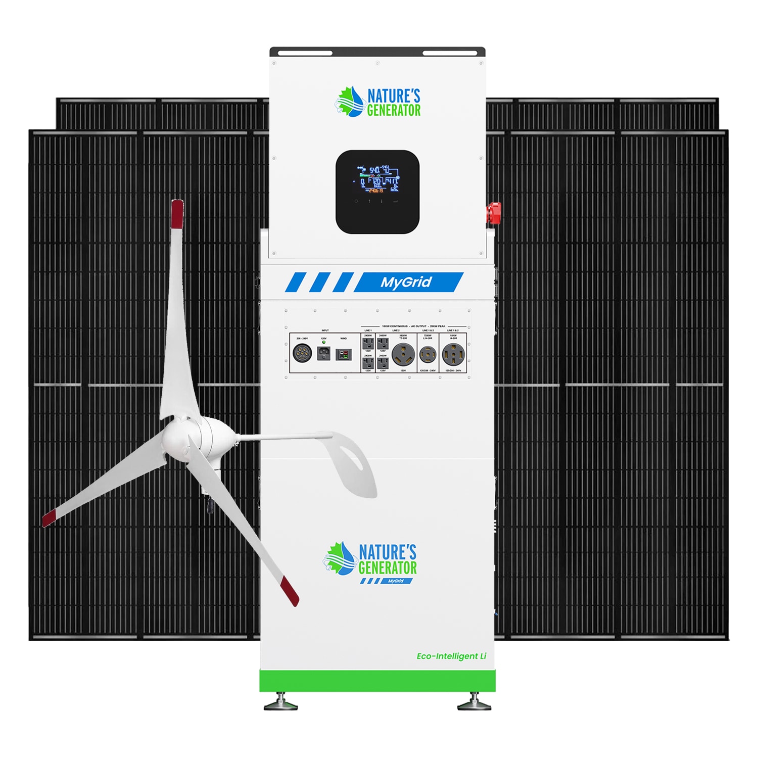 NATURE'S GENERATOR 10000-Watt Off-Grid Inverter #NGMGTNAUW