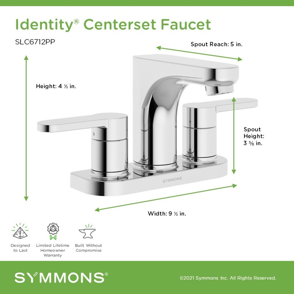 Symmons SLC6712PP Lavatory-Faucets - View #3