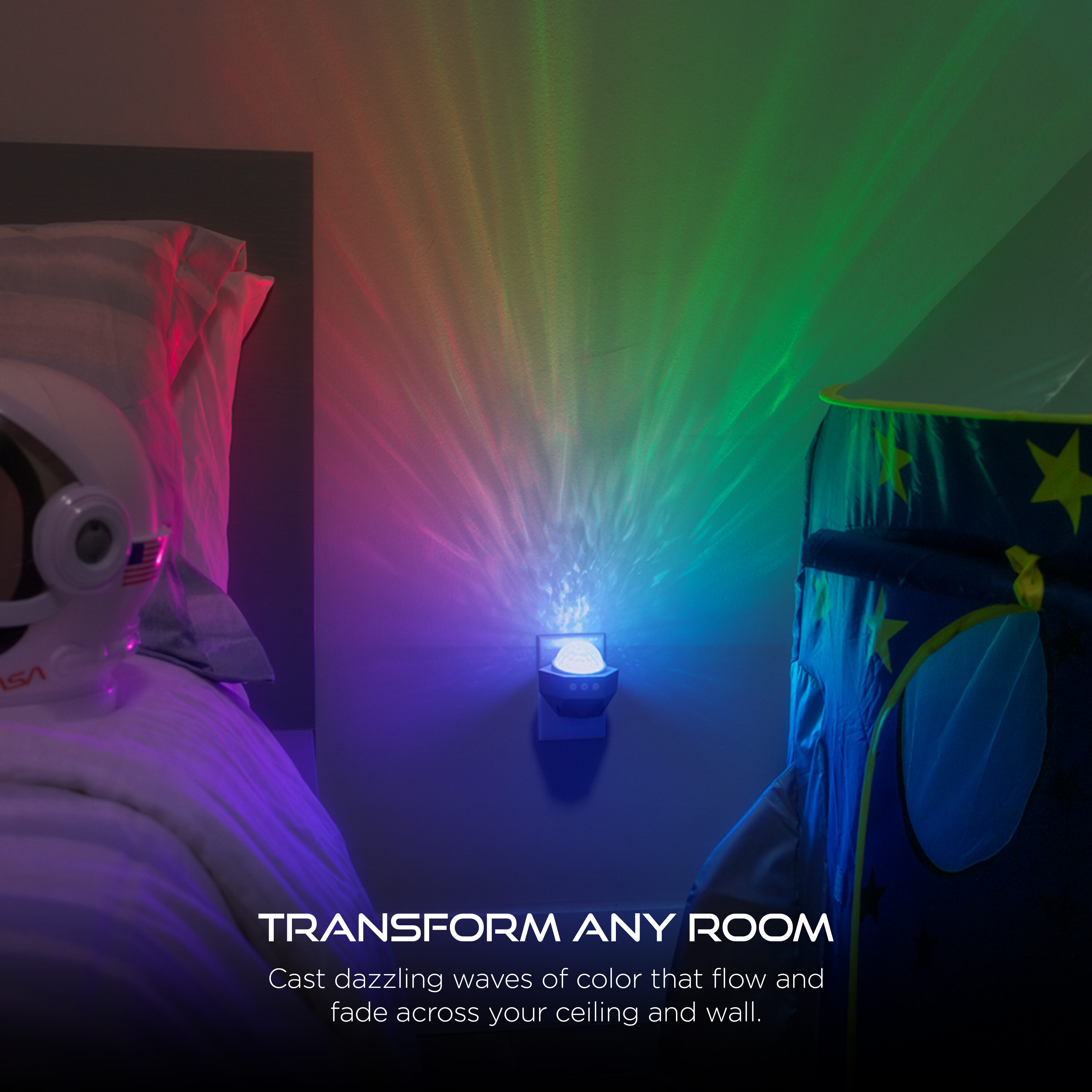 Ecoscapes Galaxy Night Light Projector with Soothing Sound Effect by  Enbrighten