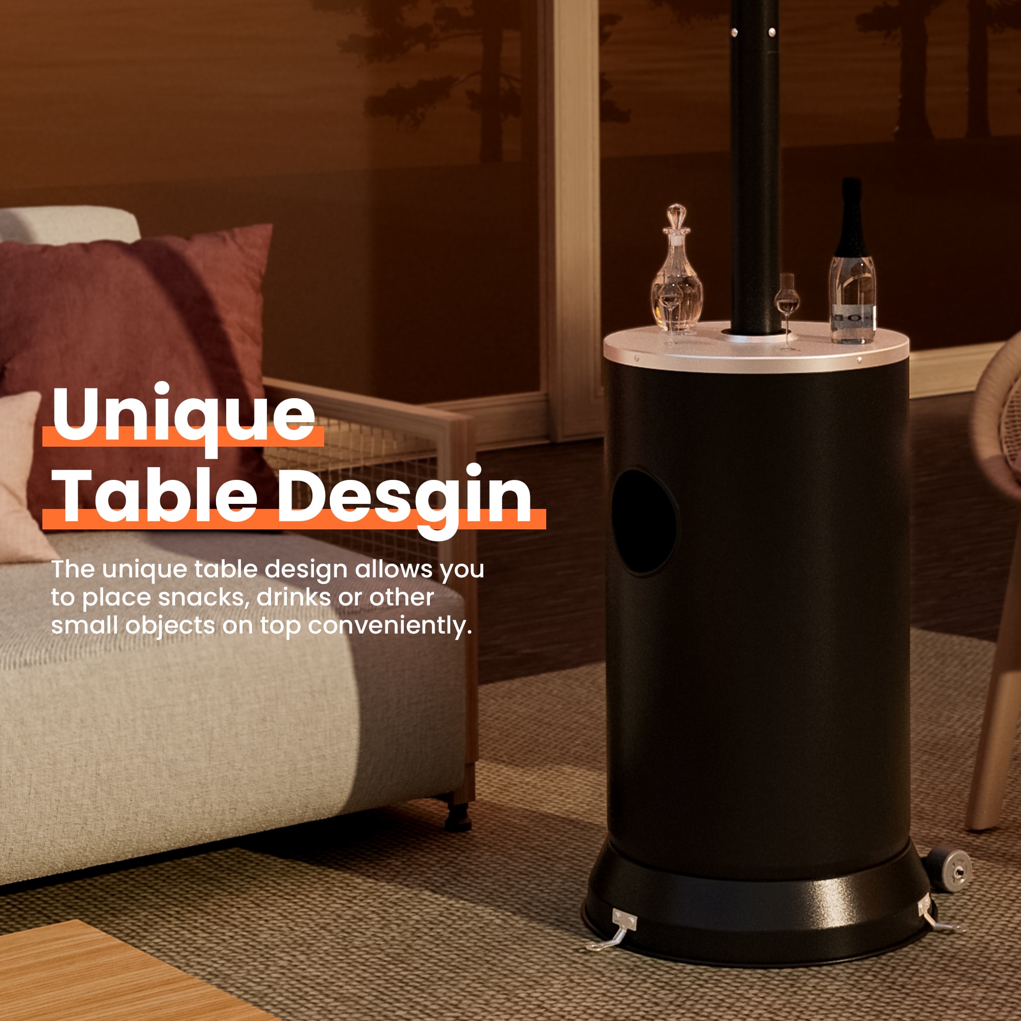 PamaPic PH-SXH-ML1 Outdoor-Gas-Patio-Heaters - View #5