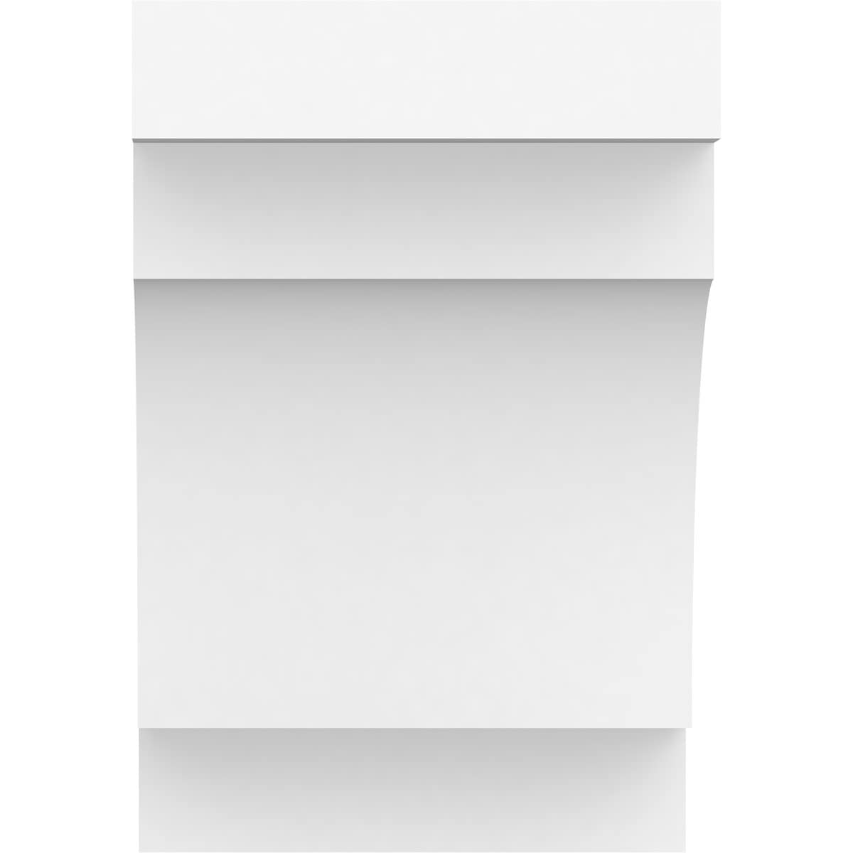 Ekena Millwork RFTP04X06X20MED Exterior-Brackets-Braces - View #2
