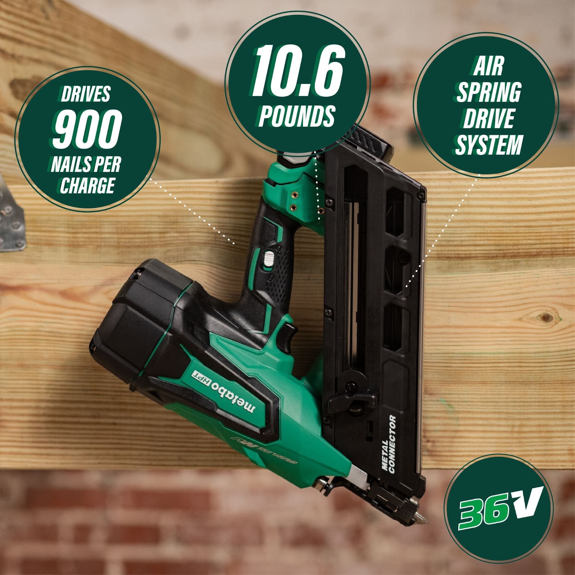 Metabo HPT NR3665DAM Specialty-Nailers - View #3