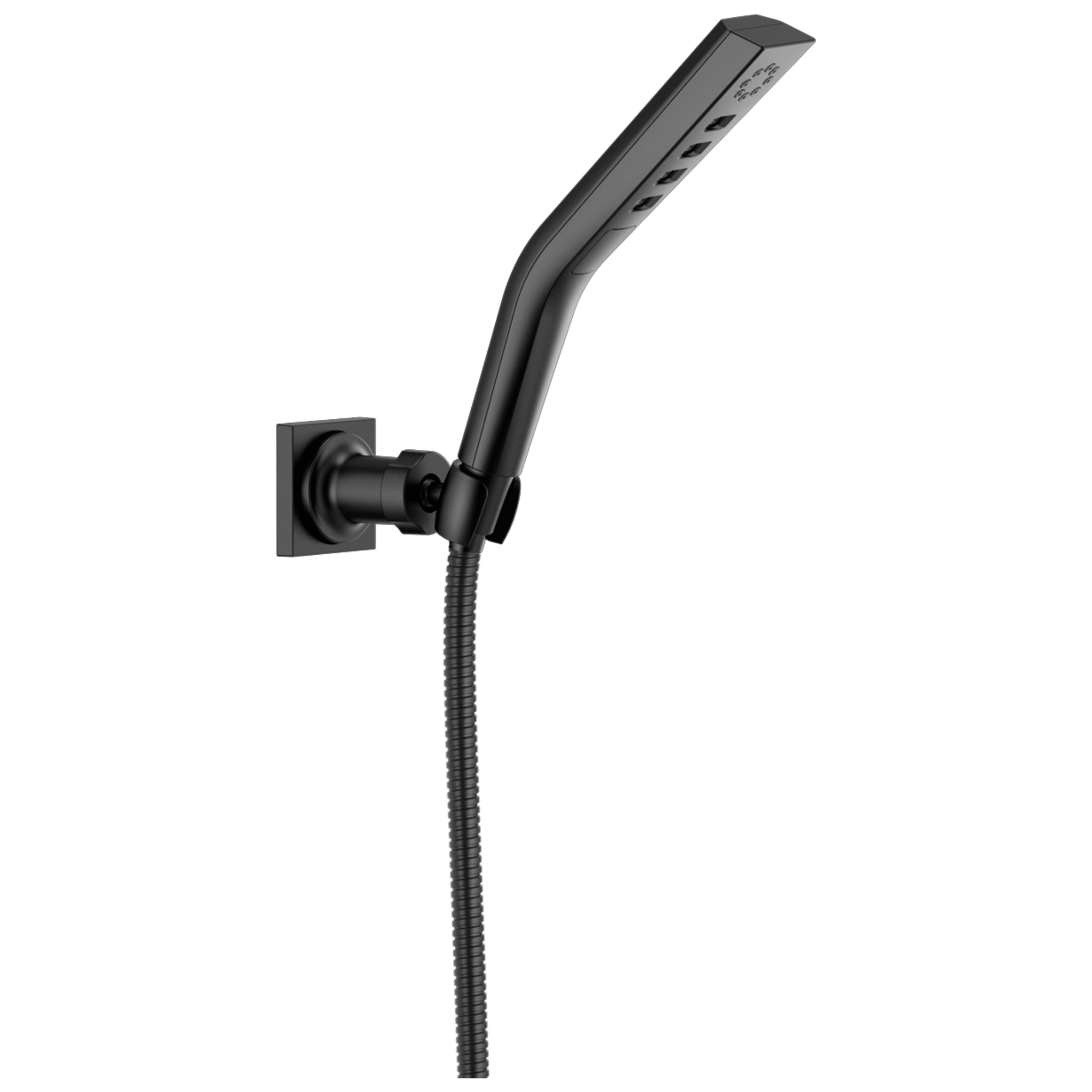 Delta 55799-BL H2Okinetic 3.0 -Settings Matte Black 1.81-in Round Handheld Shower Head 1.75 GPM