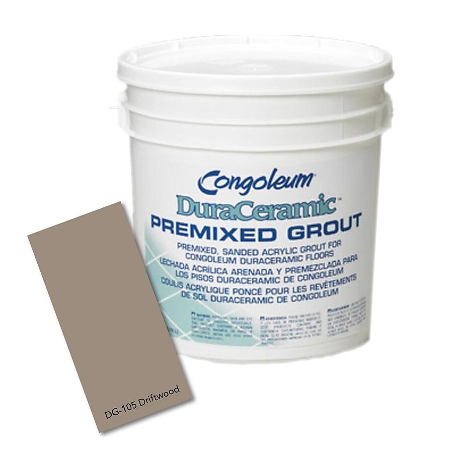 Congoleum 1-Gallon Driftwood Sanded Grout Congoleum 1-Gallon Driftwood Sanded Grout