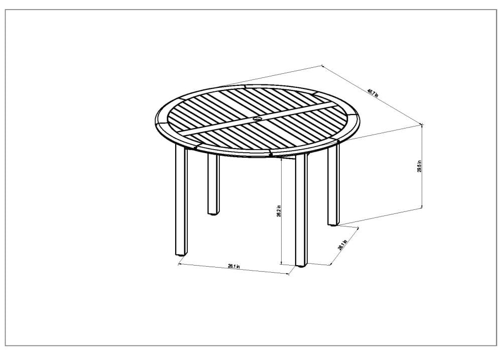 Amazonia SC OLDBU4CATA LOT Patio-Dining-Sets - View #7