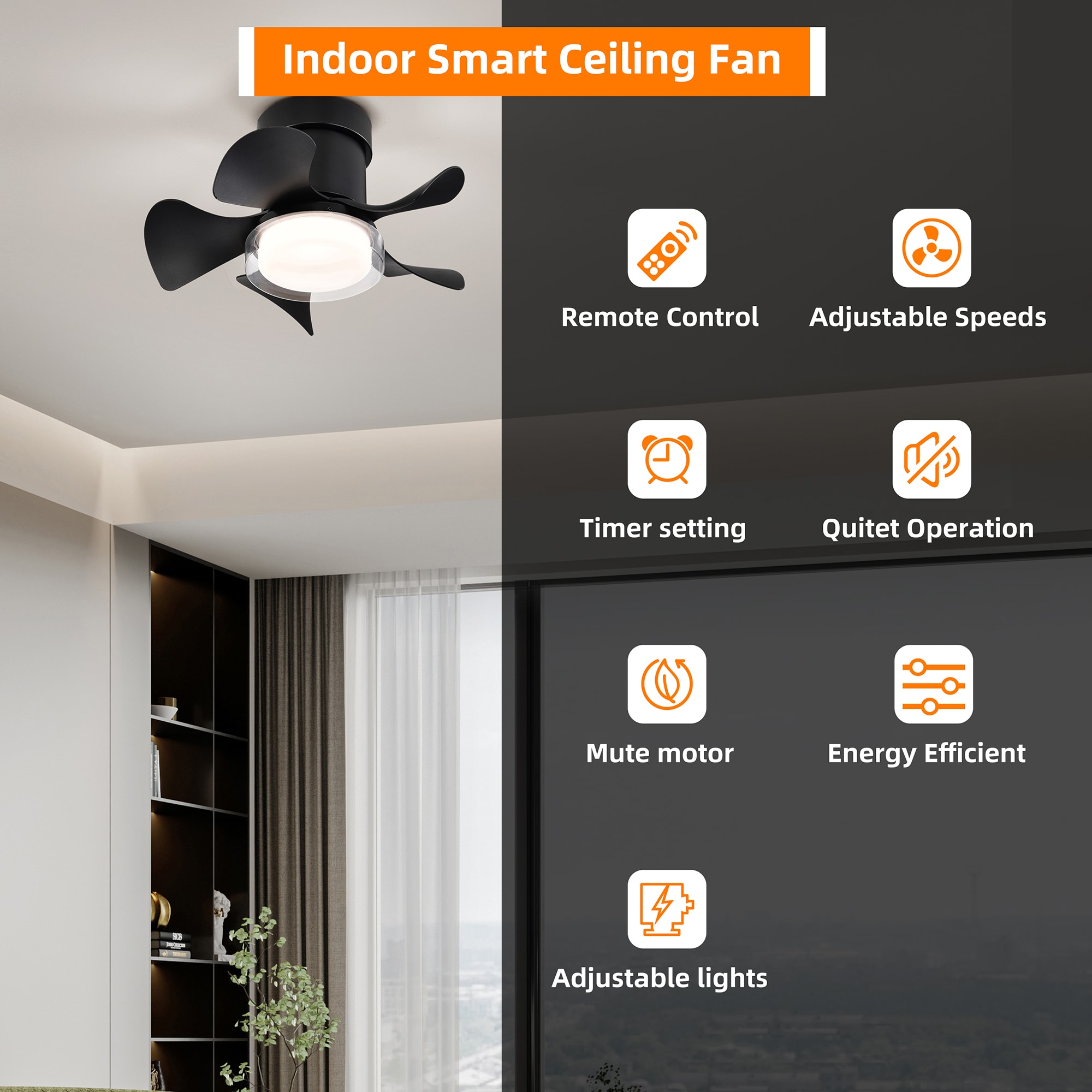 SINOFURN SYB570049BK Ceiling-Fans - View #6