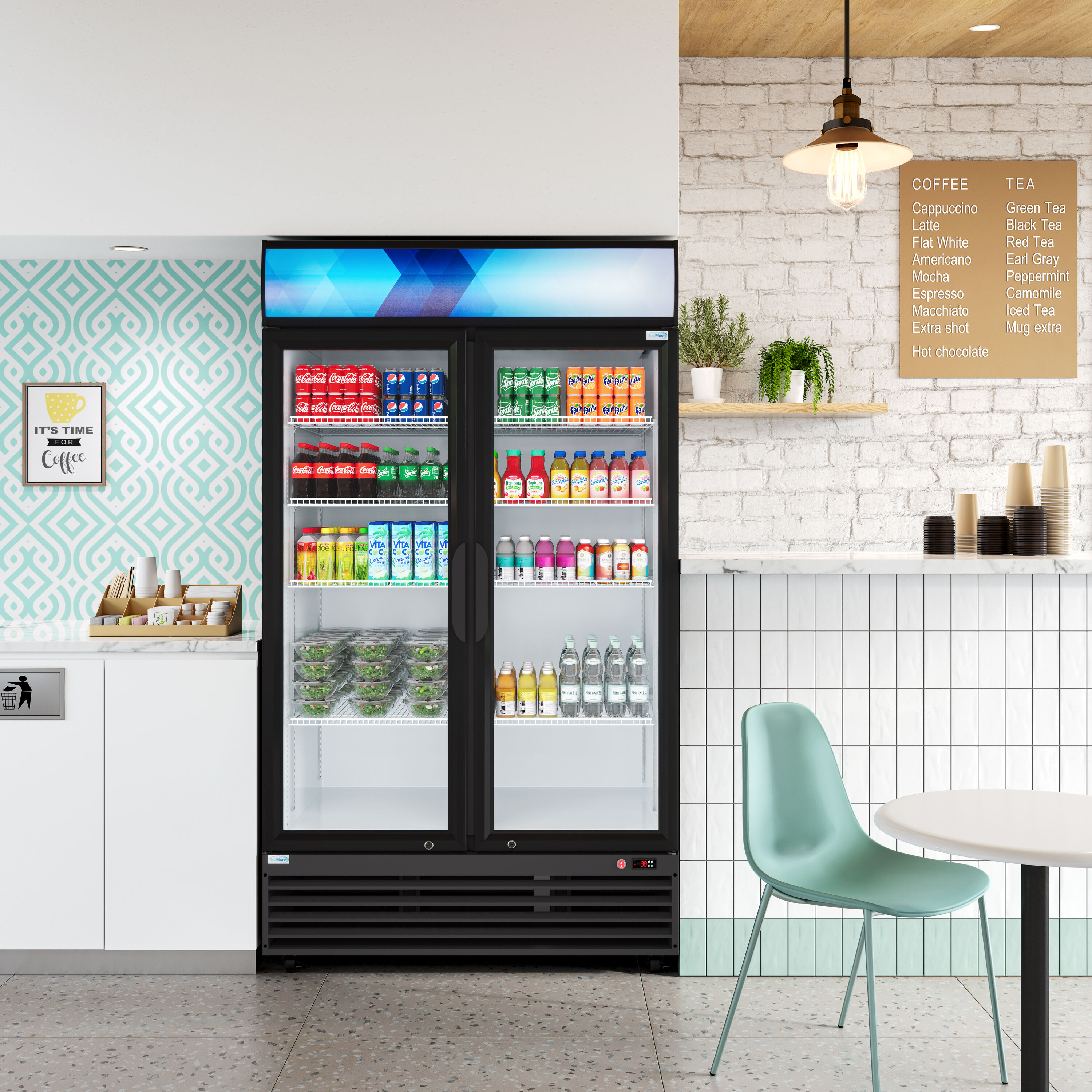 KoolMore M45-2G Commercial-Refrigerators - View #2