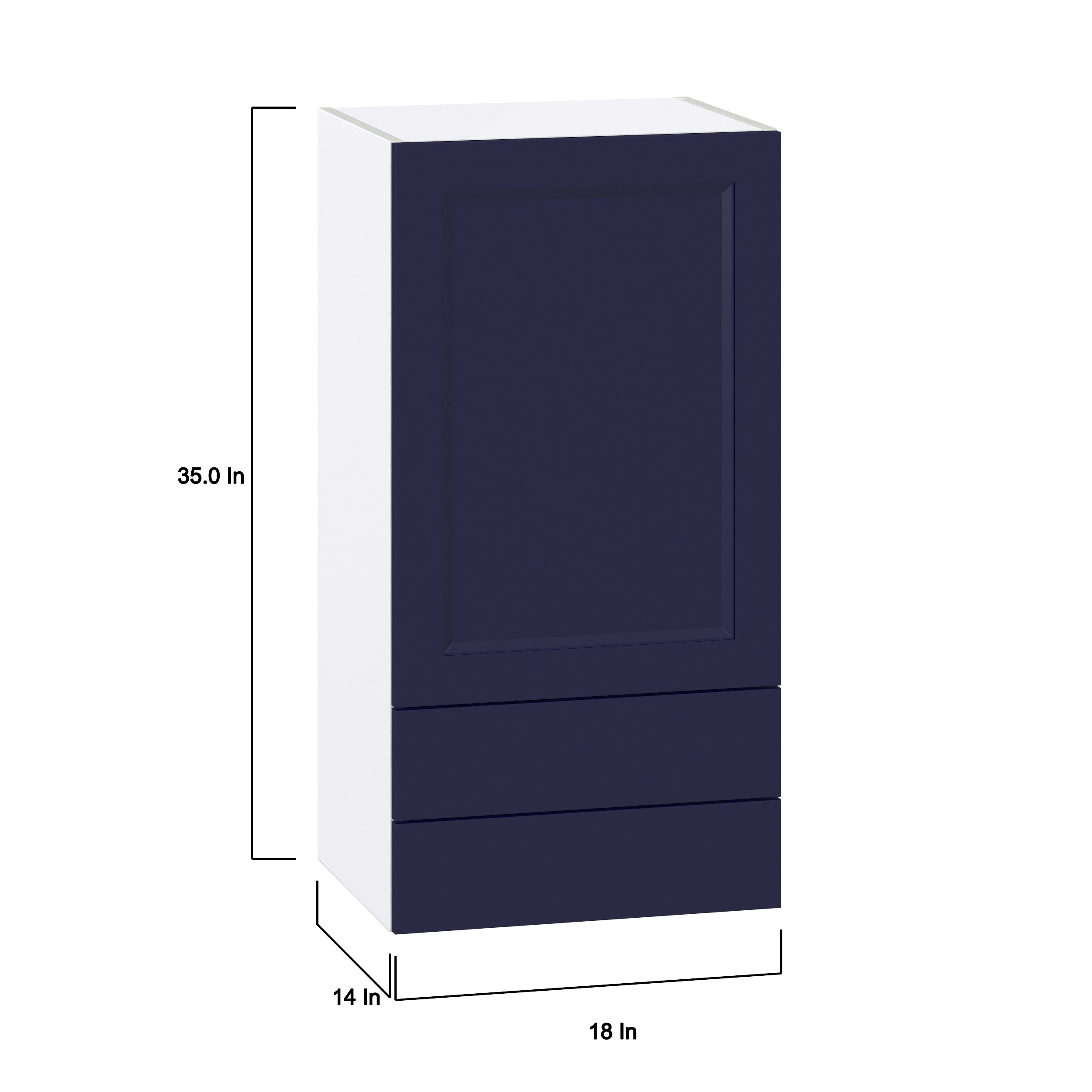Hugo&Borg DSW1835B(L/R)-LO Cabinets-Kitchen - View #4
