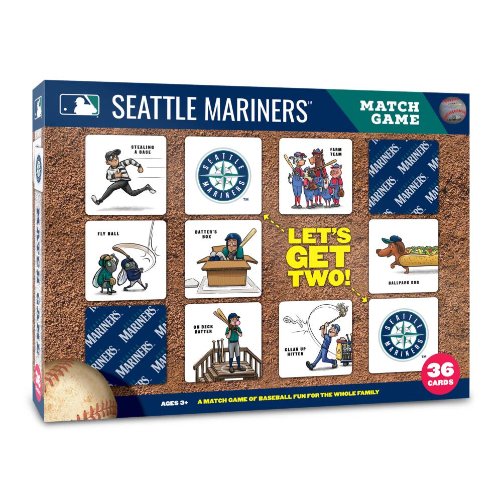 MLB Seattle Mariners Baseball Tradition Wood Sign Panel