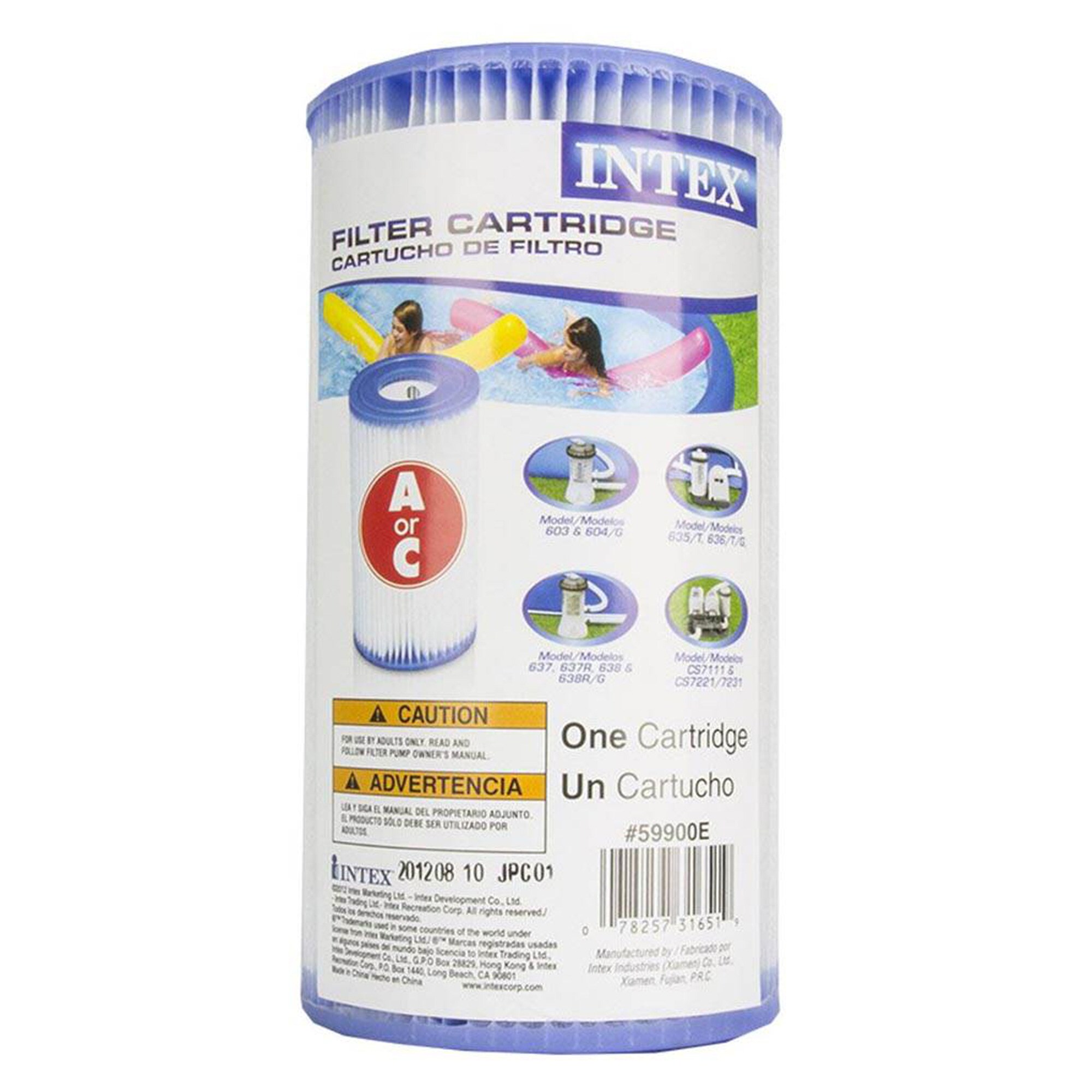 6x INTEX S1 Pure spa filter cartridges