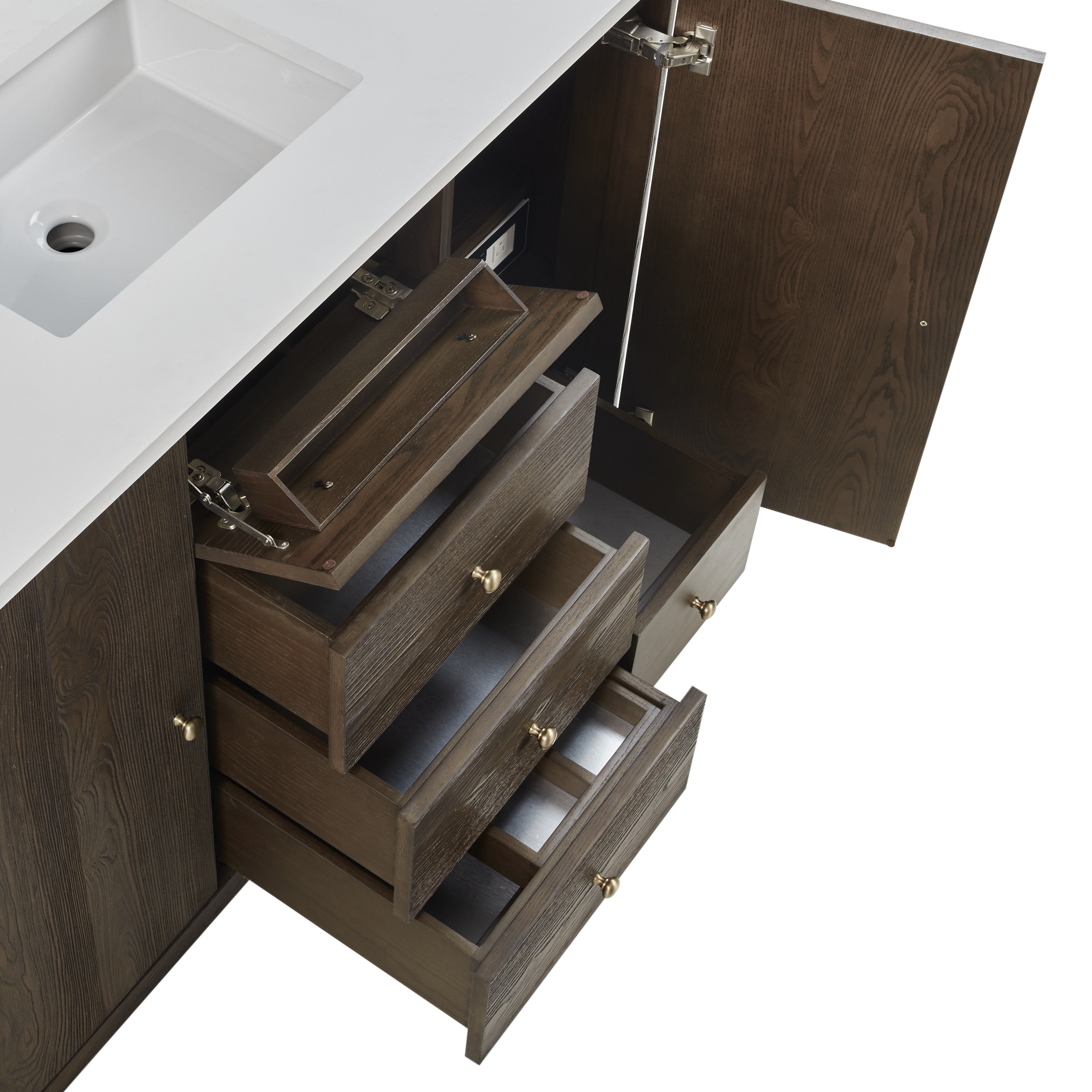 James Martin Vanities D125-V48-SBL vanities - View #9