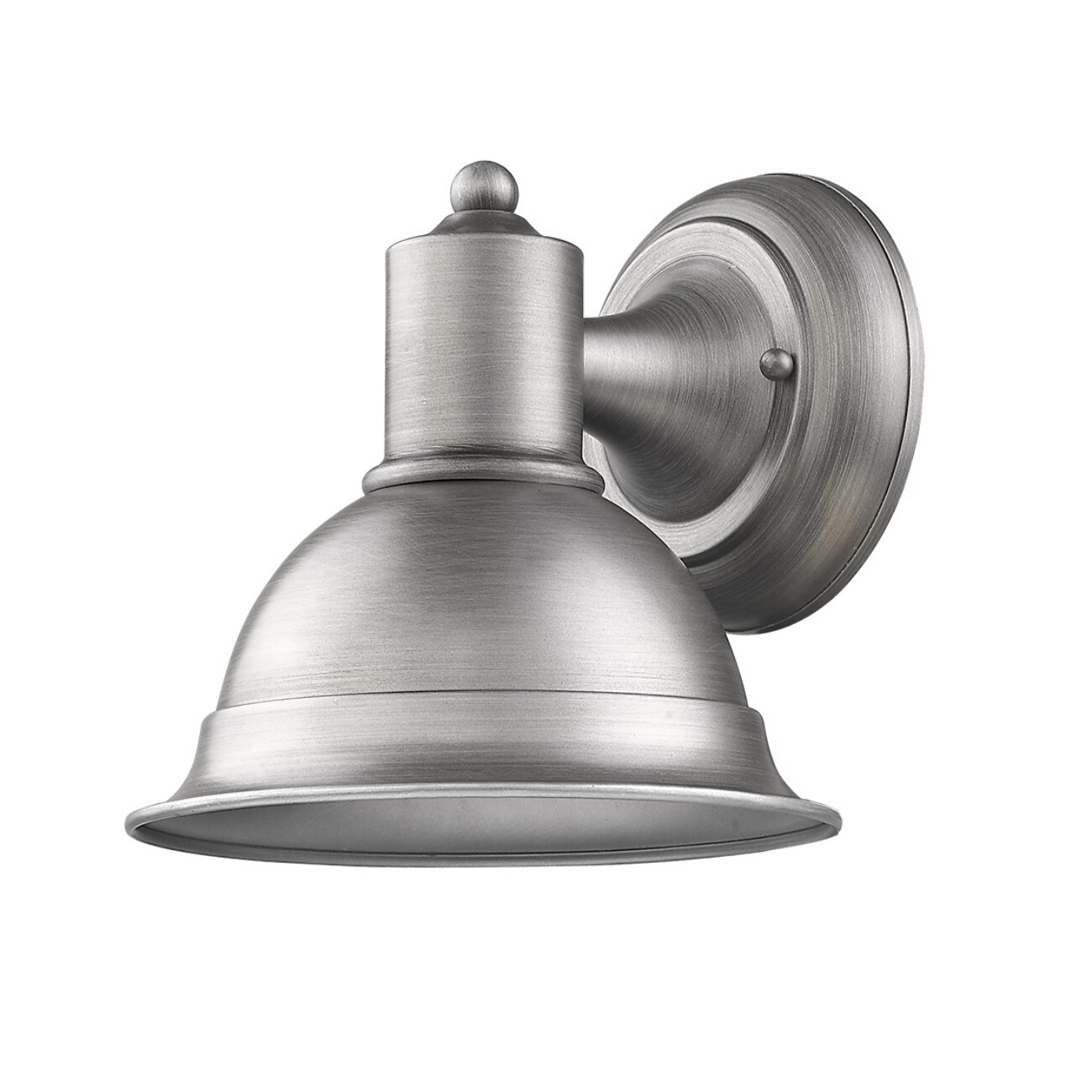 HomeRoots 4000398464 1 -Light 8.25-in H Aluminum Hardwired Outdoor Wall Light