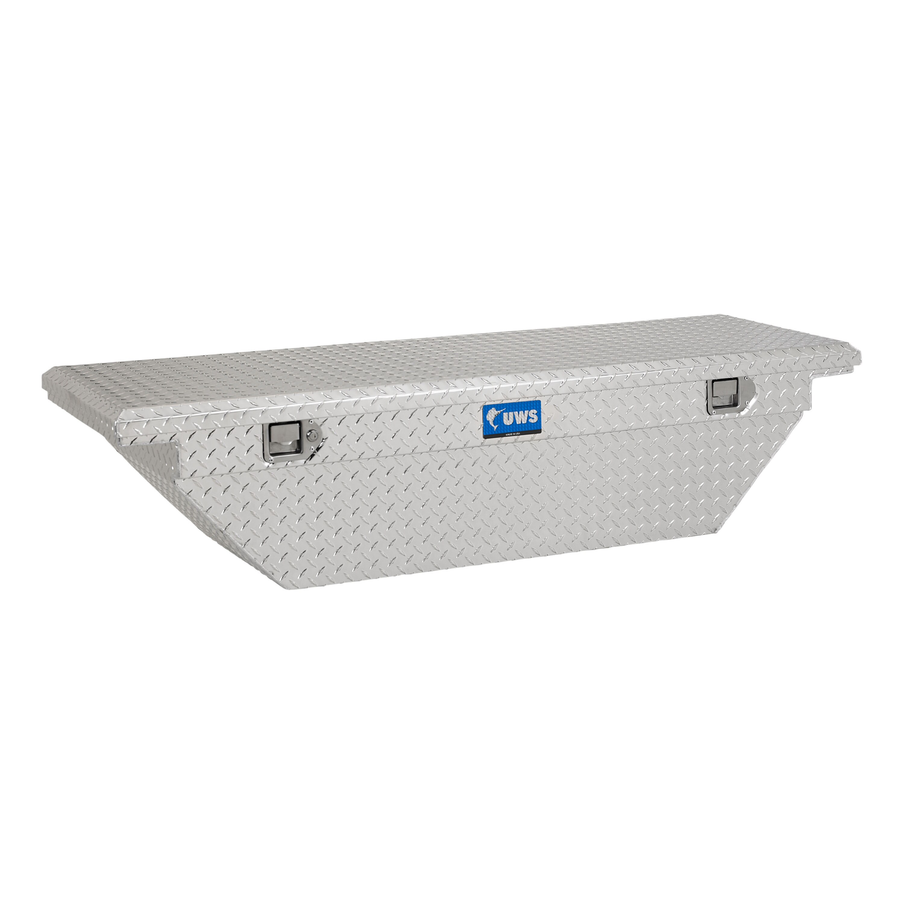 UWS EC10421 69.875-in x 20-in x 14.75-in Bright Aluminum Crossover Truck Tool Box