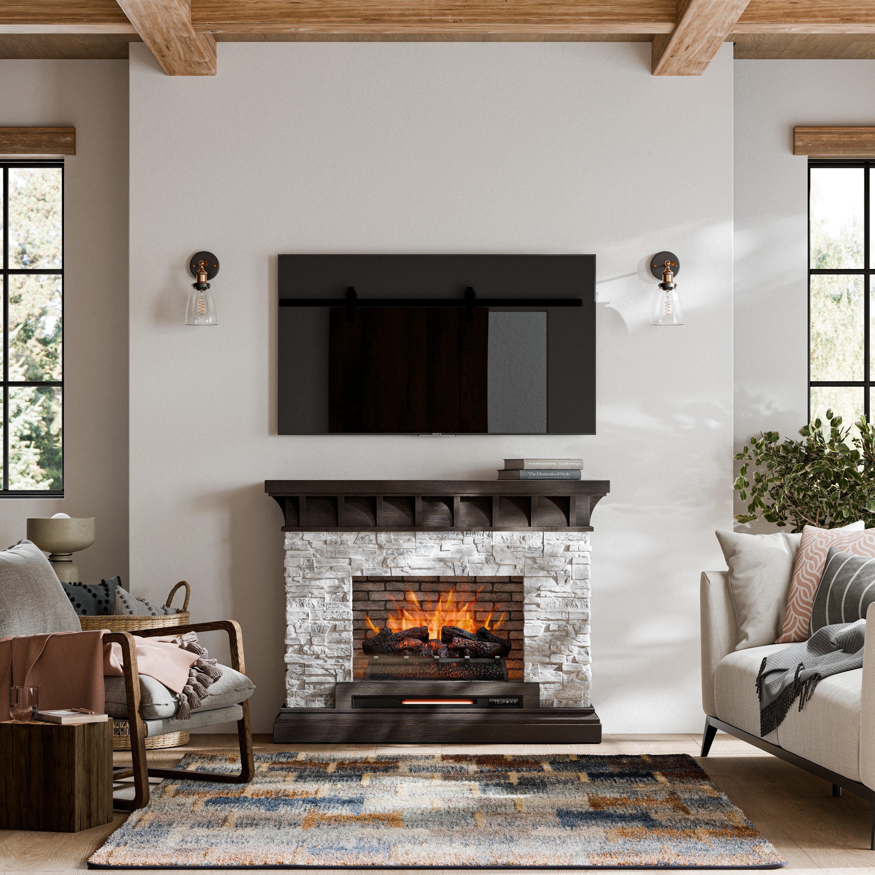 allen + roth 2289SFP-53-26-934 Electric-Fireplaces - View #12