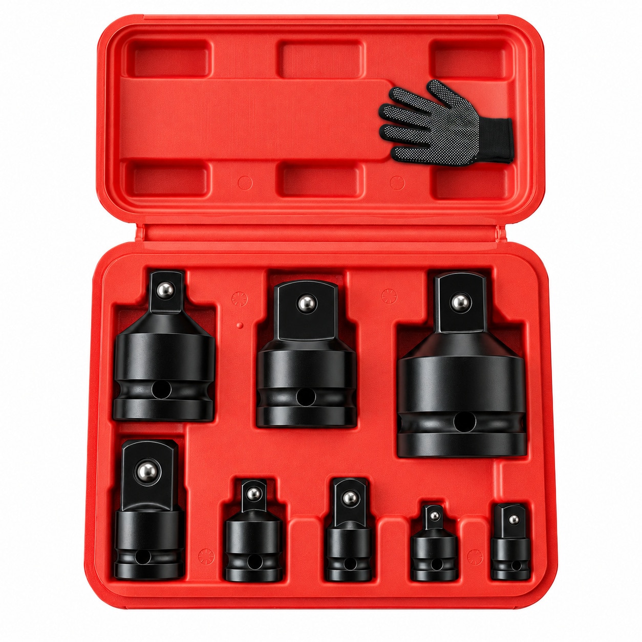Avid Power 8pc Impact Adapter Reducer Set CR-MO Steel For Wrenches