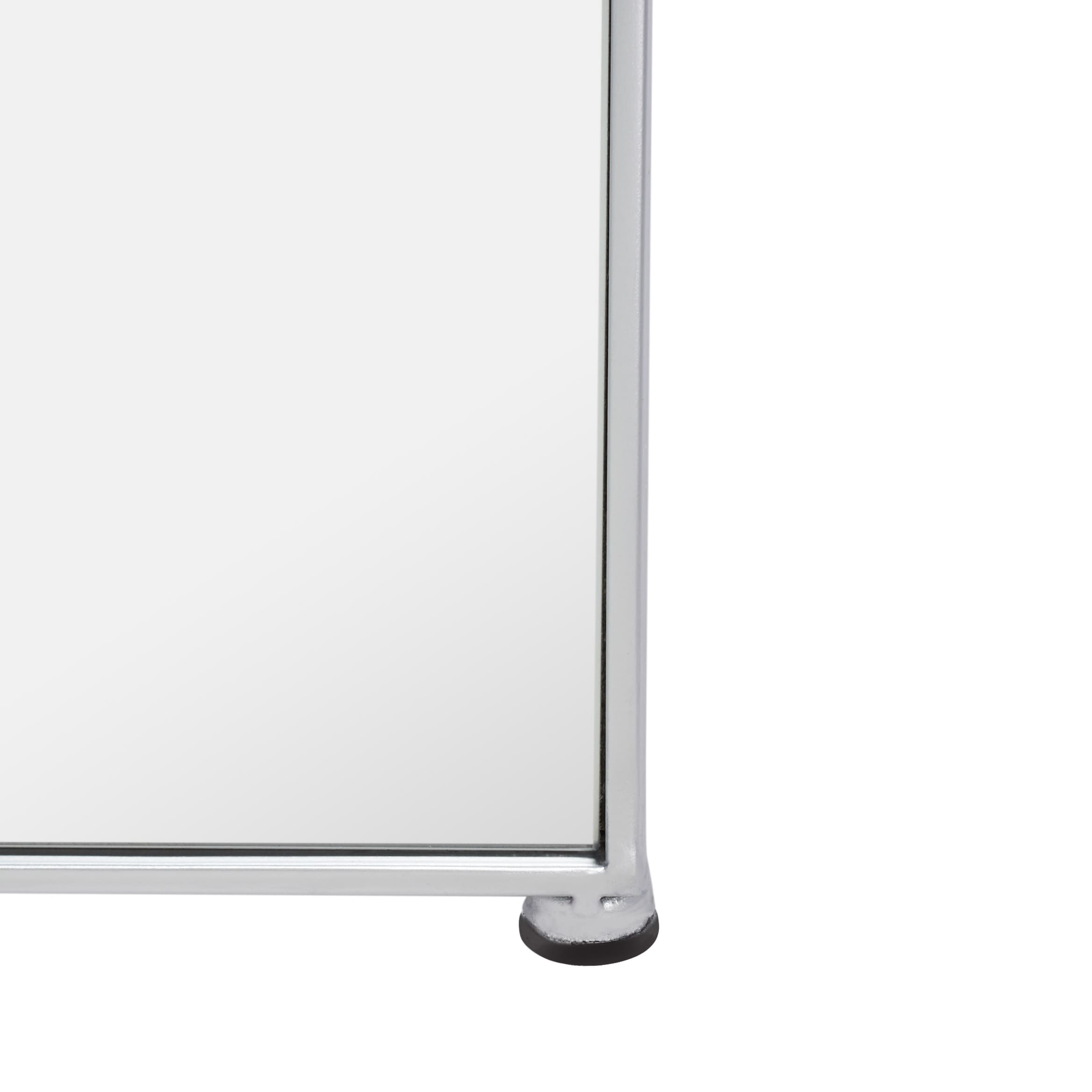 Wellen 28" x 69" Silver Rectangular Wall Mirror